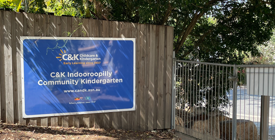 C&K Indooroopilly Community Kindergarten back entrance