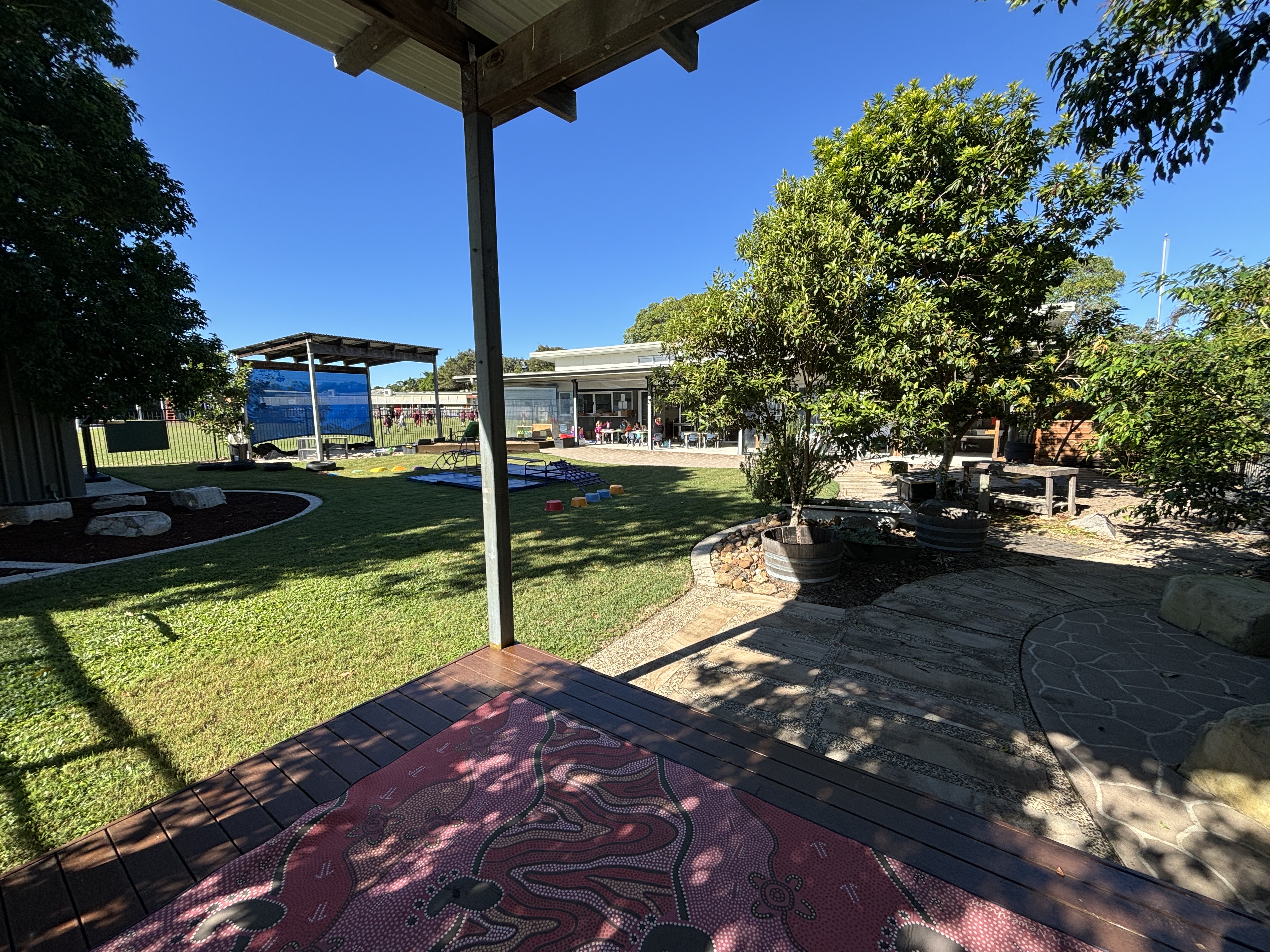 C&K Banksia Beach outdoor space