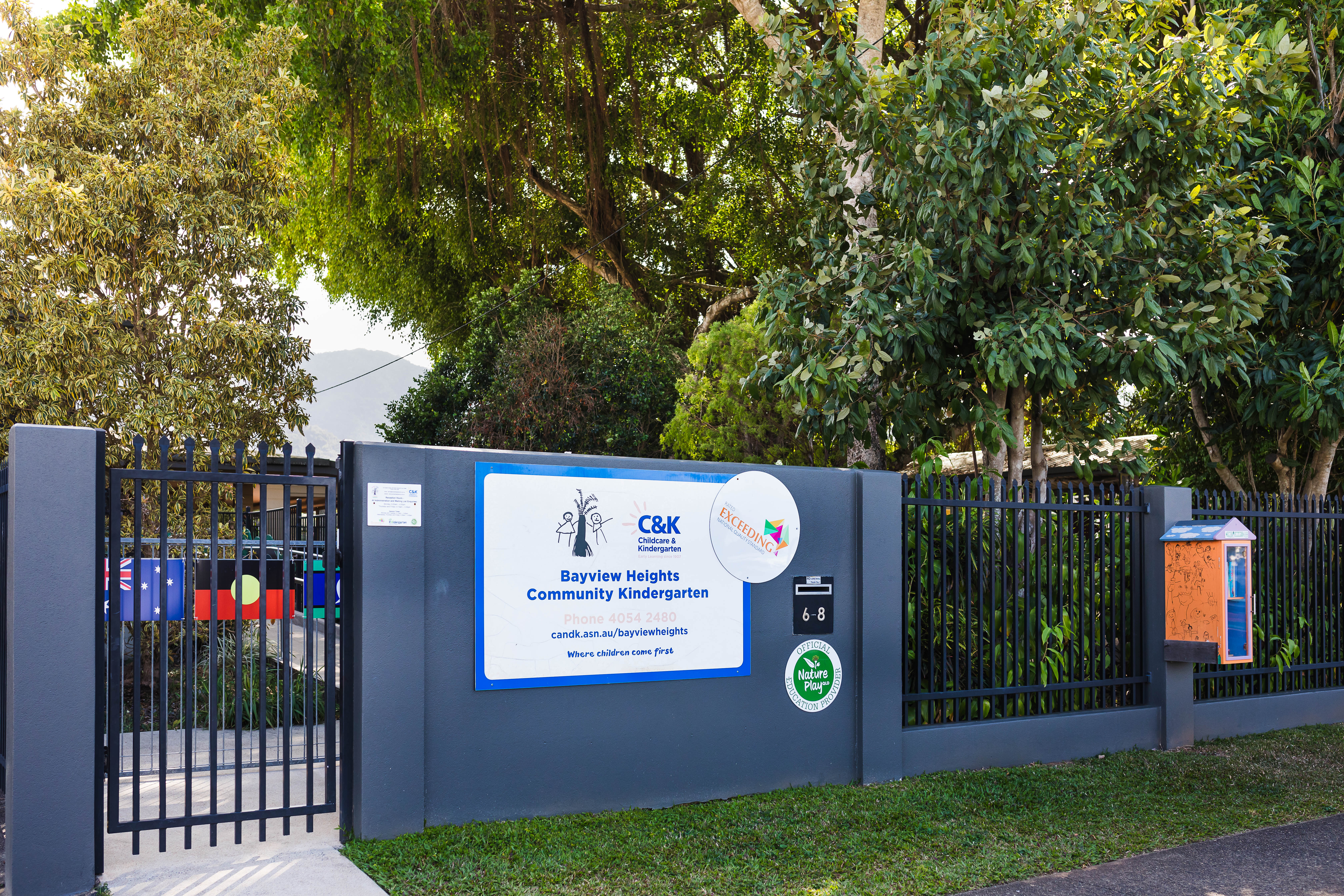 Bayview Heights front entrance