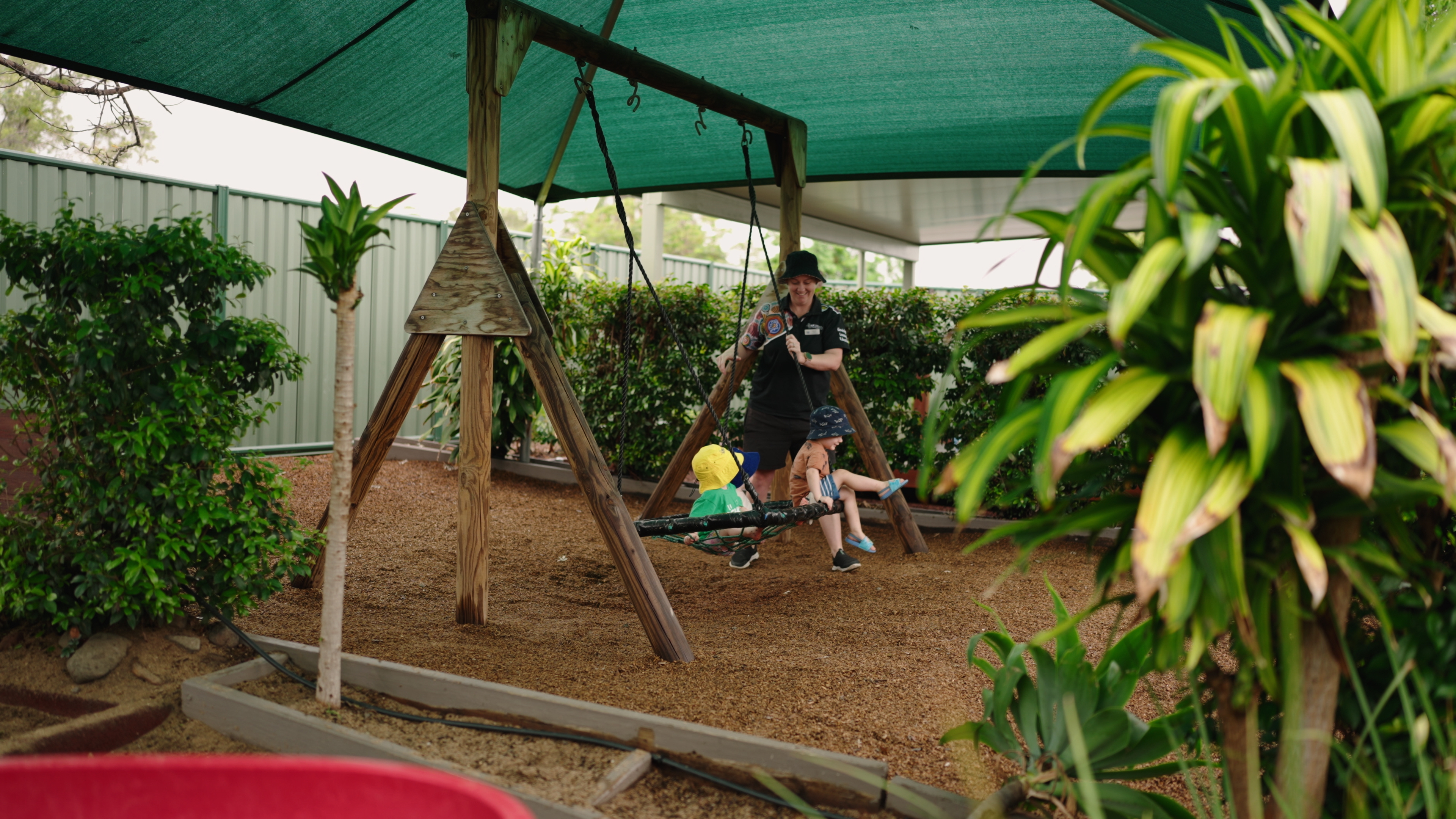 C&K Biloela outdoor swing area