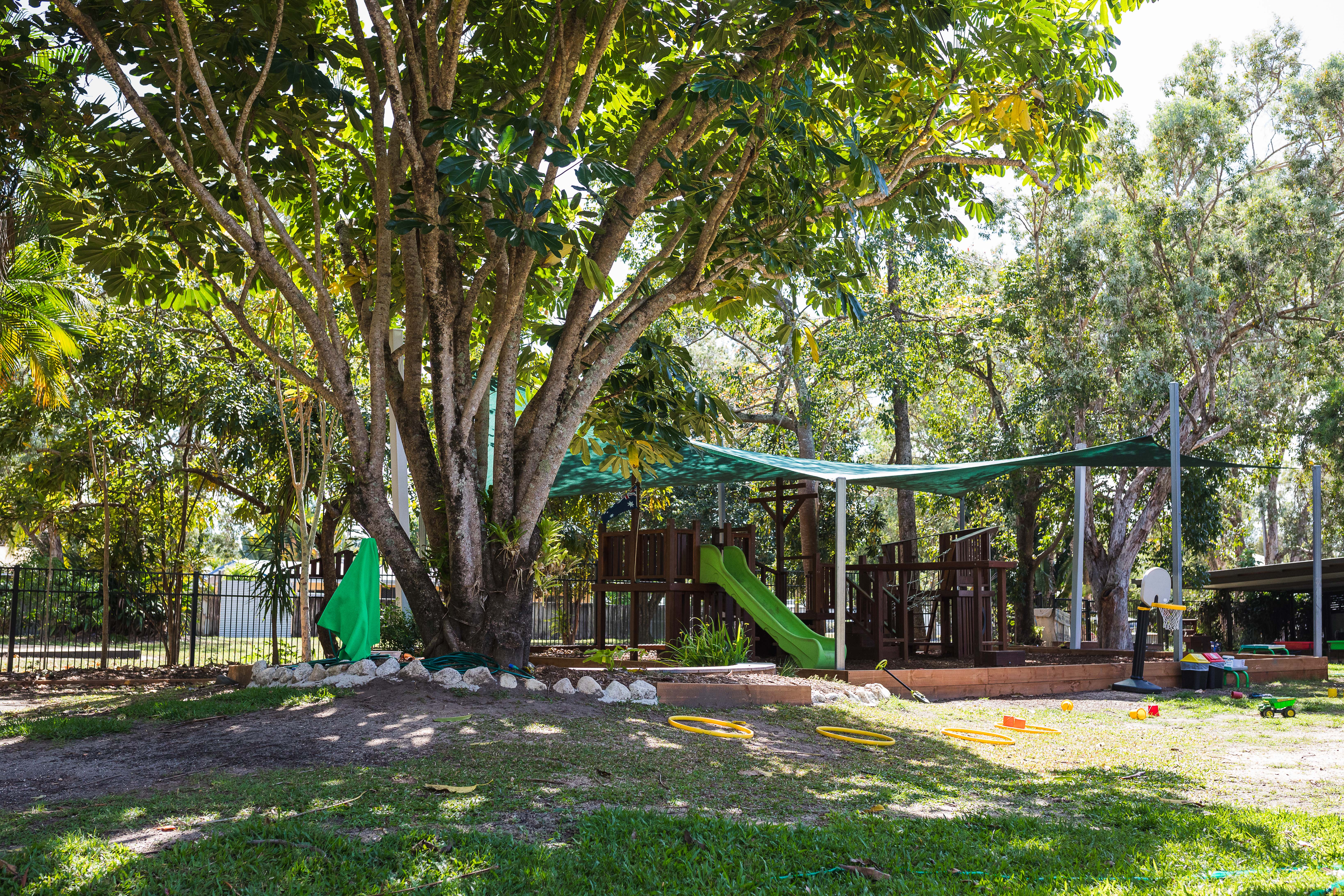 C&K Holloways Beach leafy outdoor space