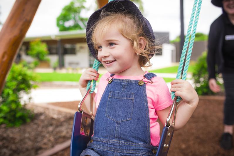 C&K Thornlands Girl on Swing