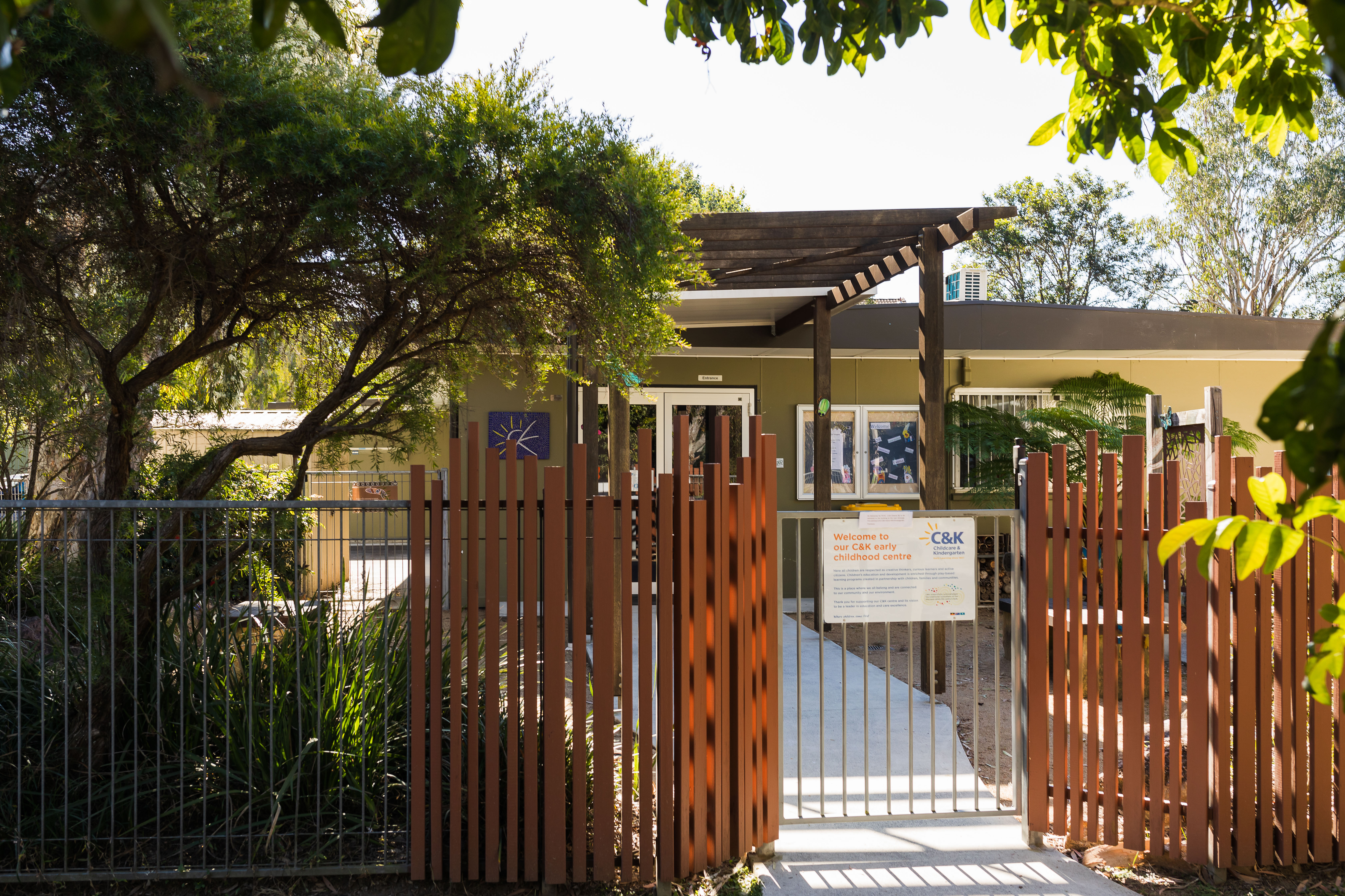 Front entrance of kindy