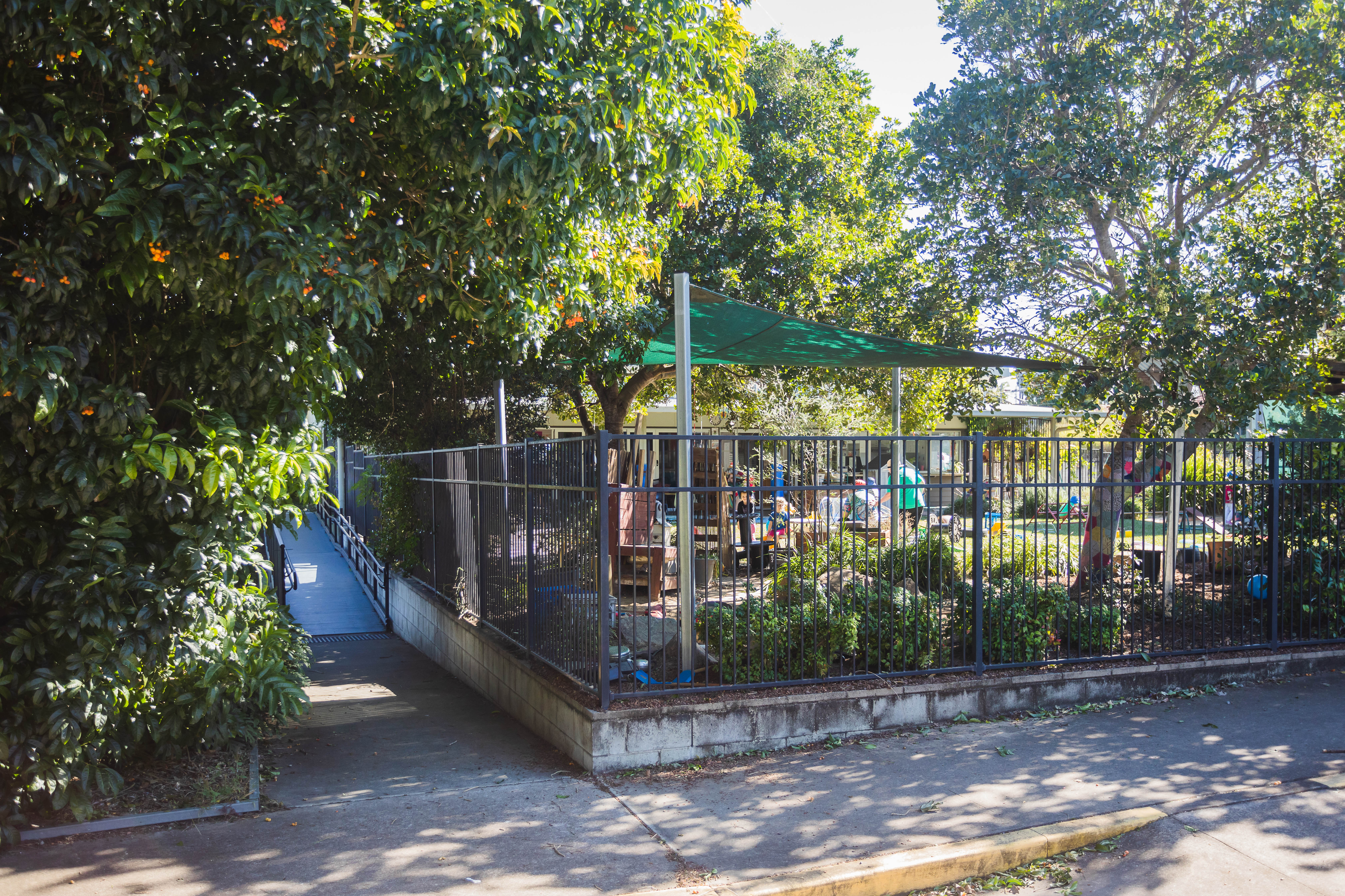 Entrance to kindergarten