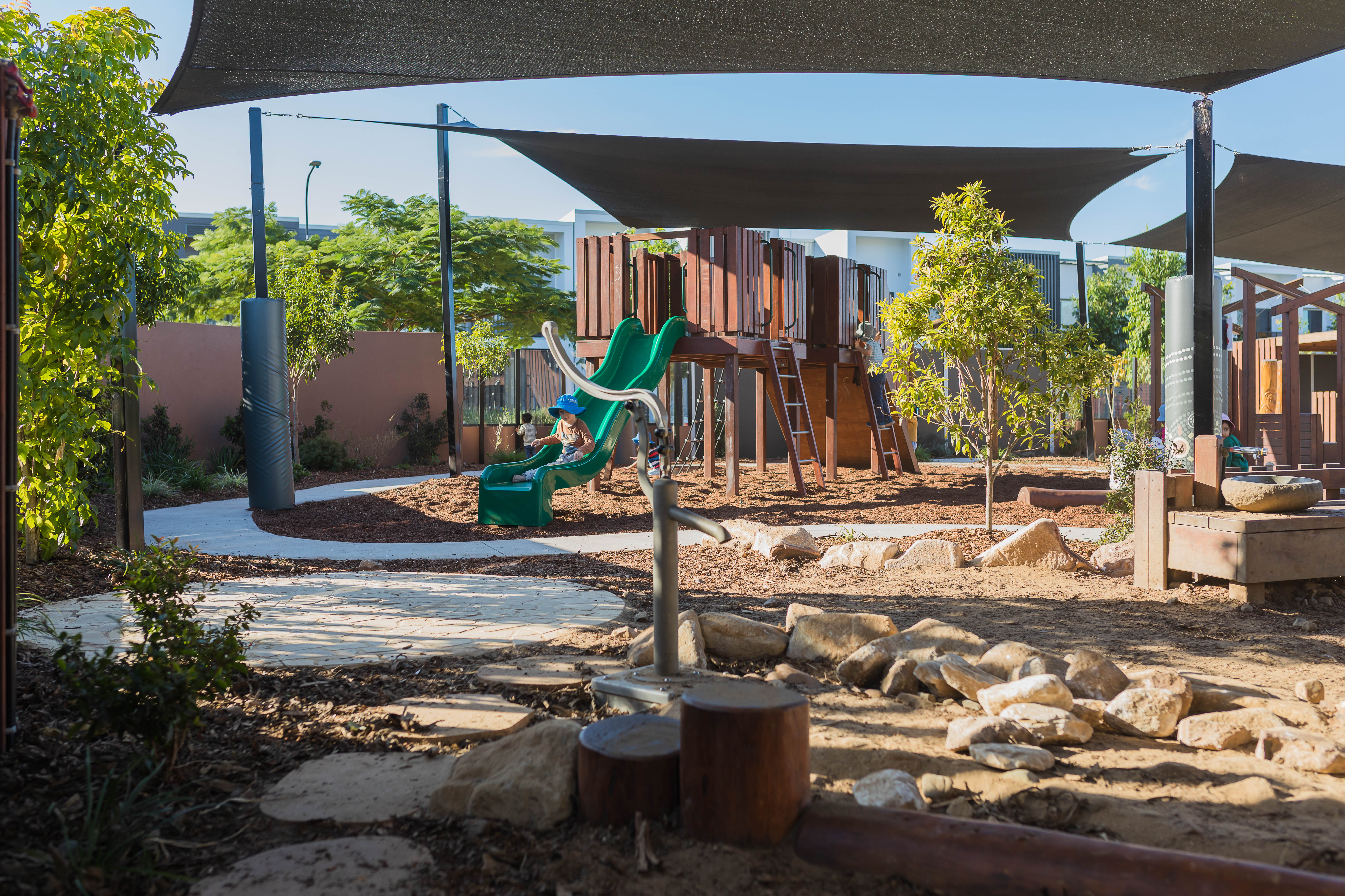 large playground area 