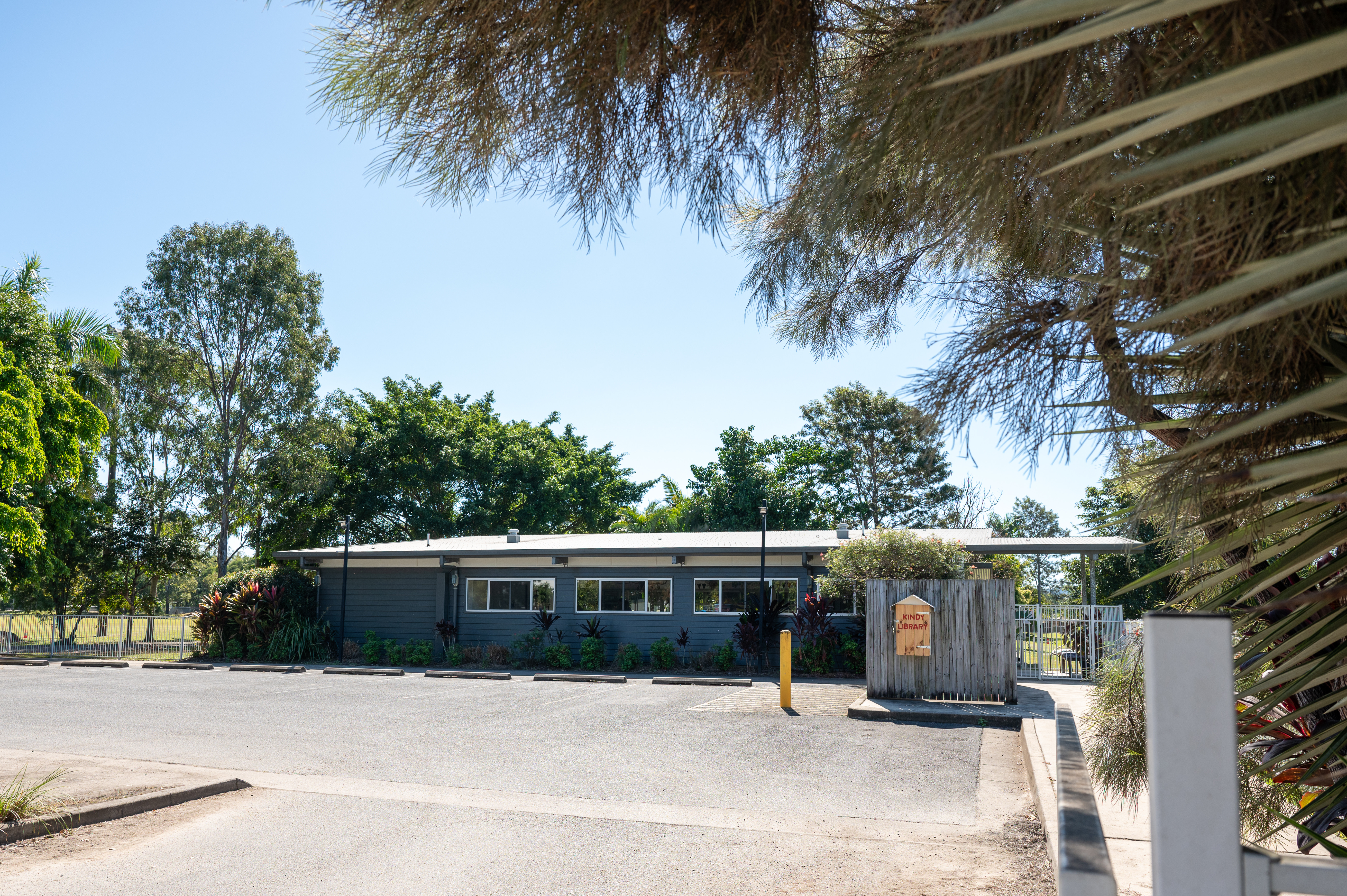Kindergarten building from outside
