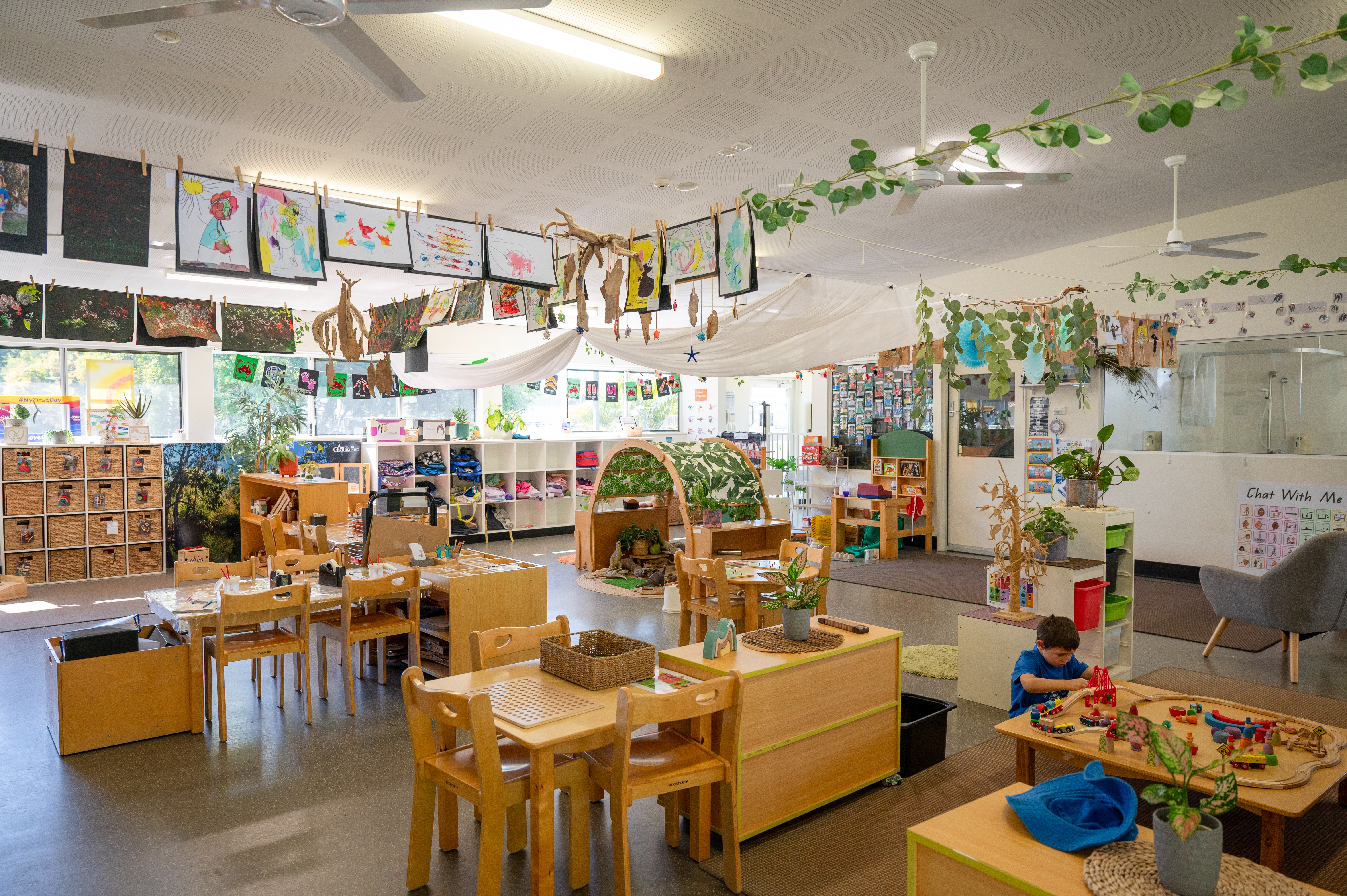 inside kindergarten