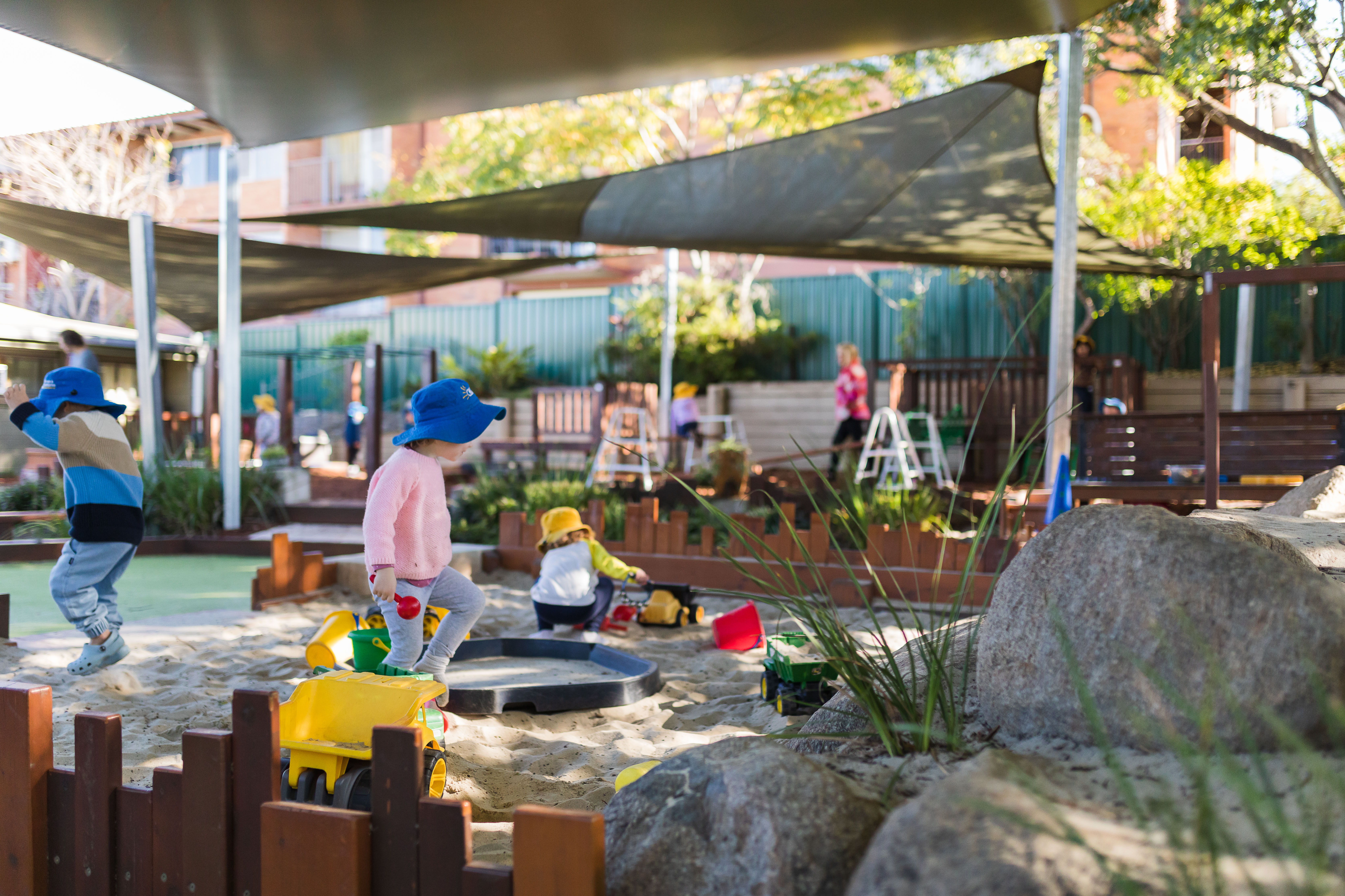 large playground area 