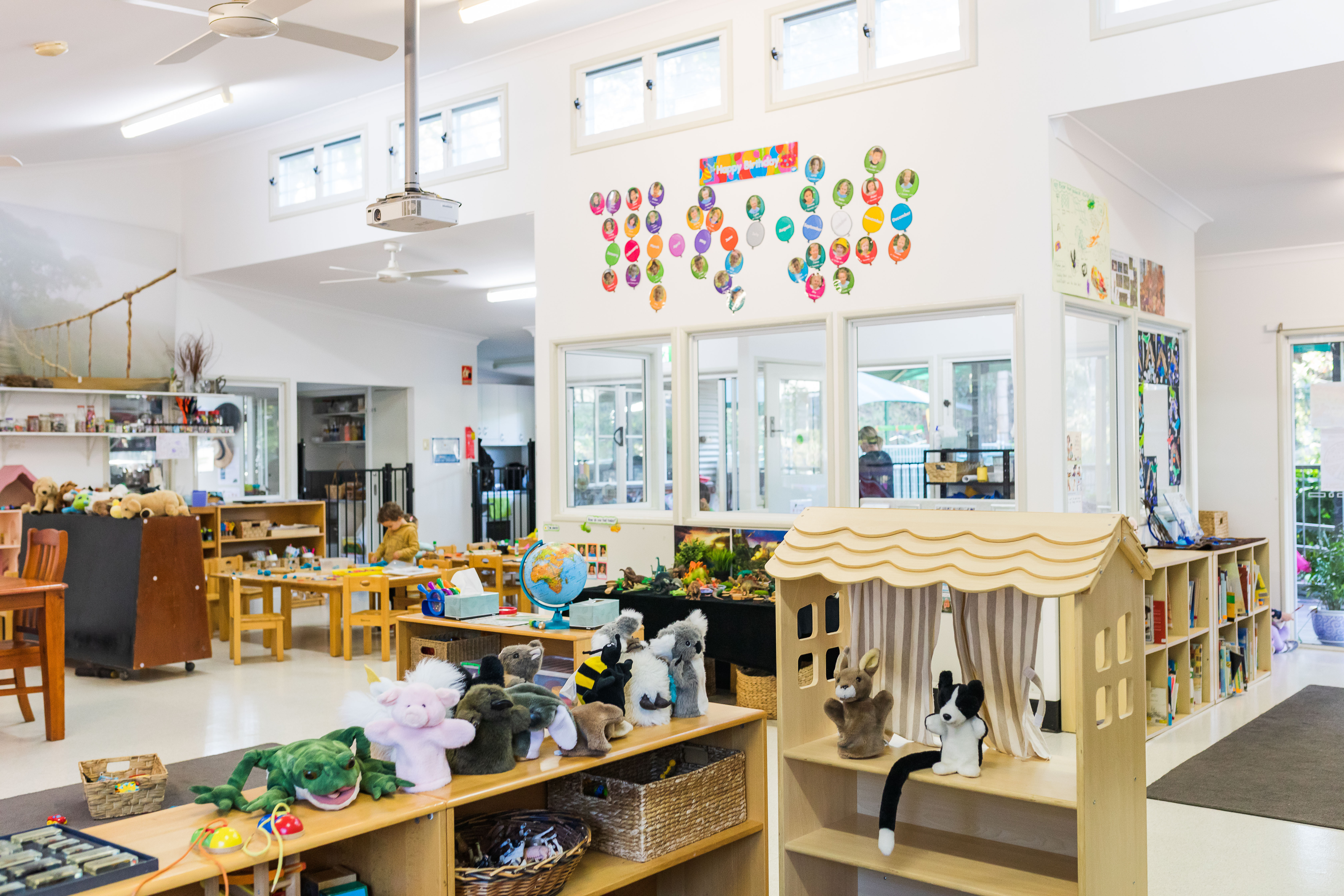 indoor area with furniture and toys