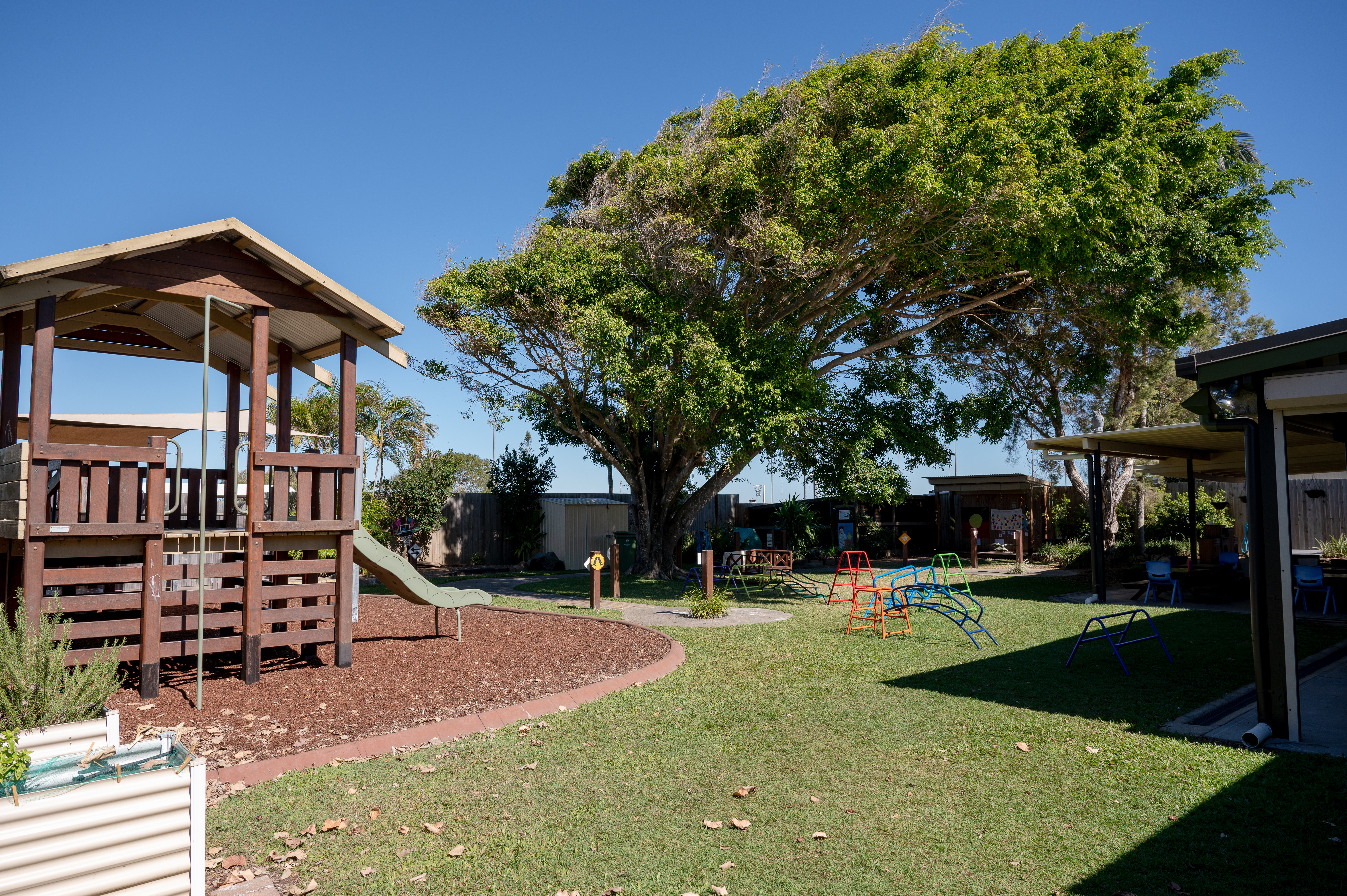 South Mackay Kindergarten outdoor area and playground