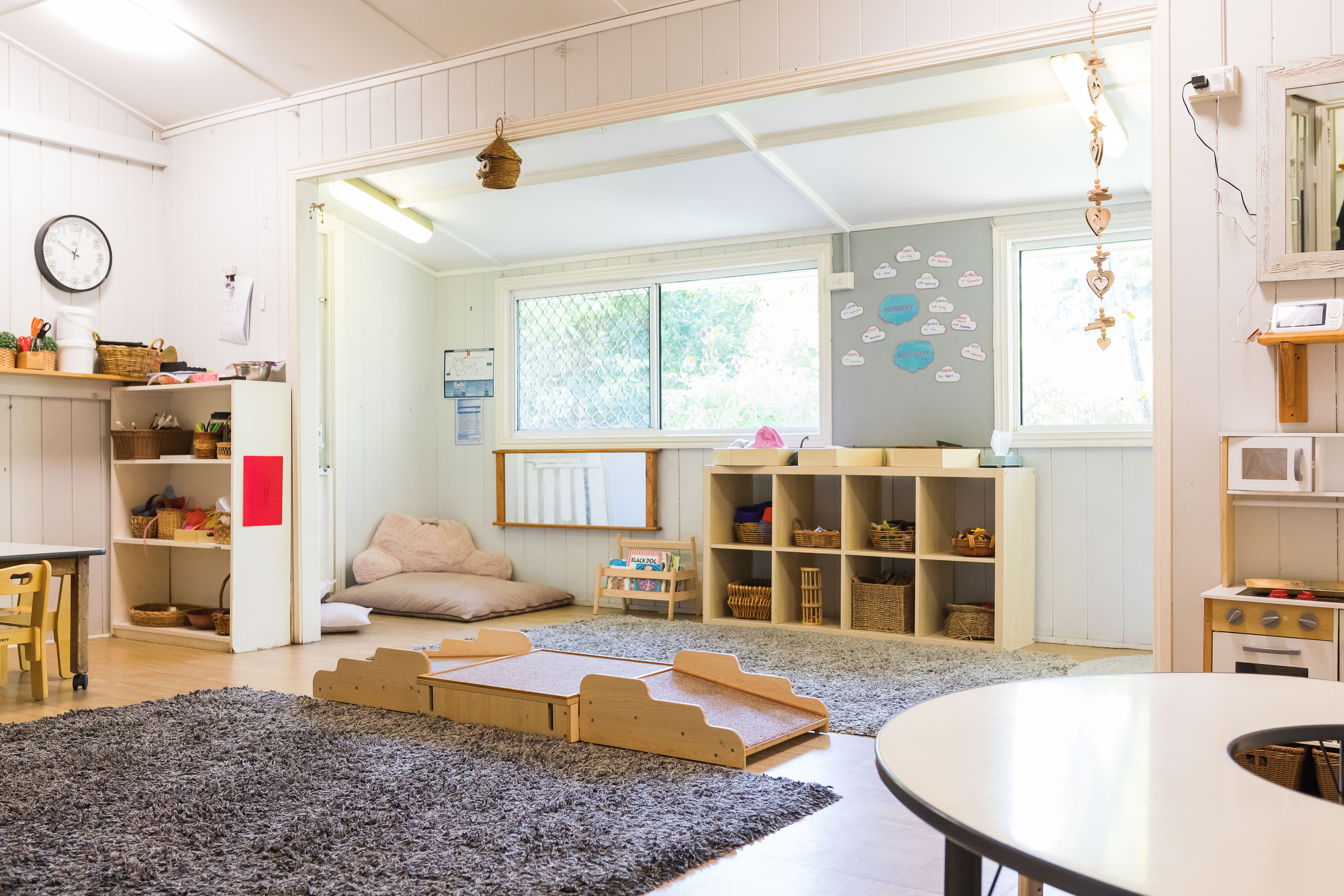 inviting indoor area for toddlers