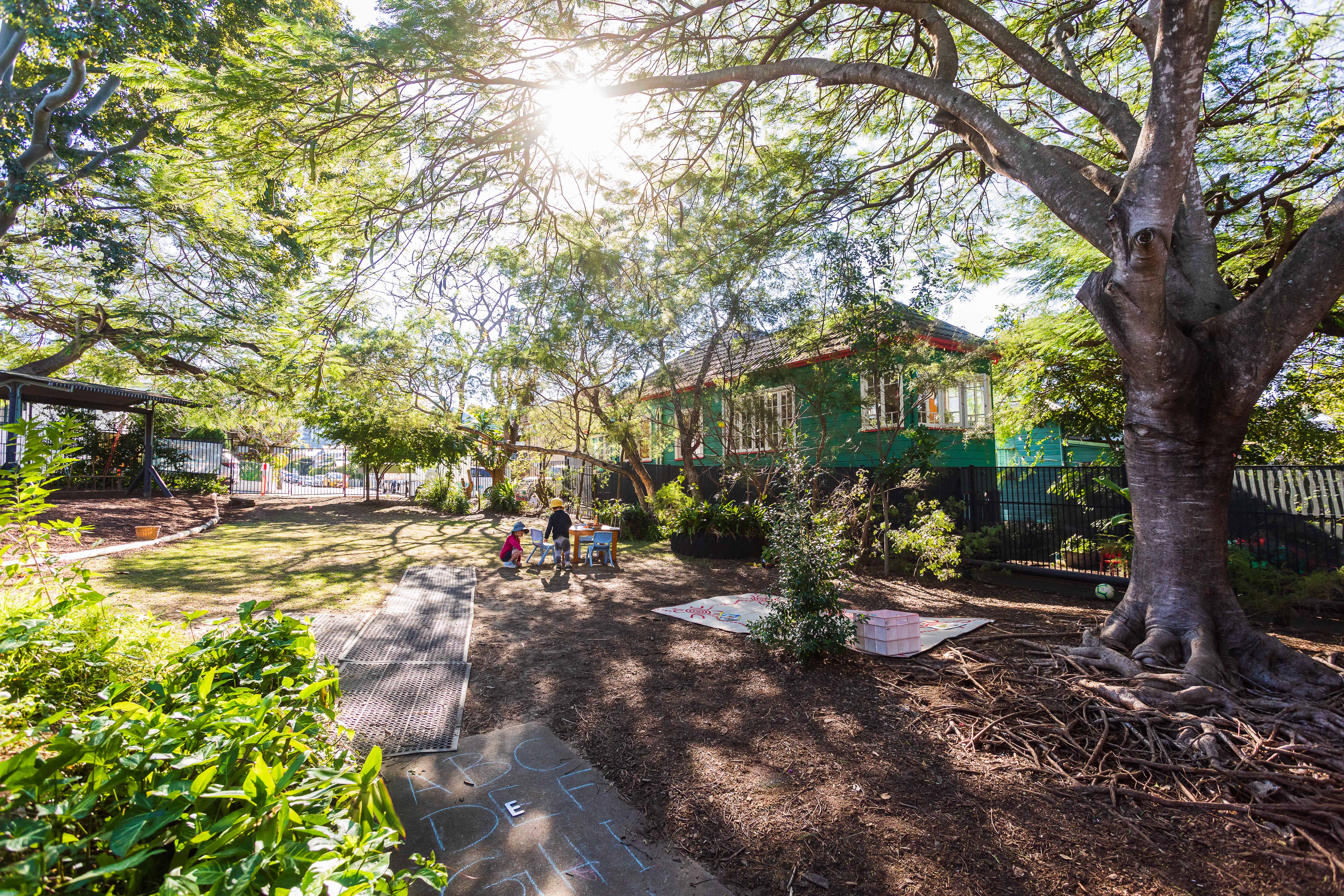 C&K Corbett Street kindy outdoor space