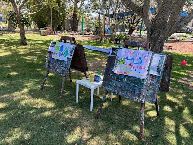 Kippa Ring Kindergarten & Preschool - art easels