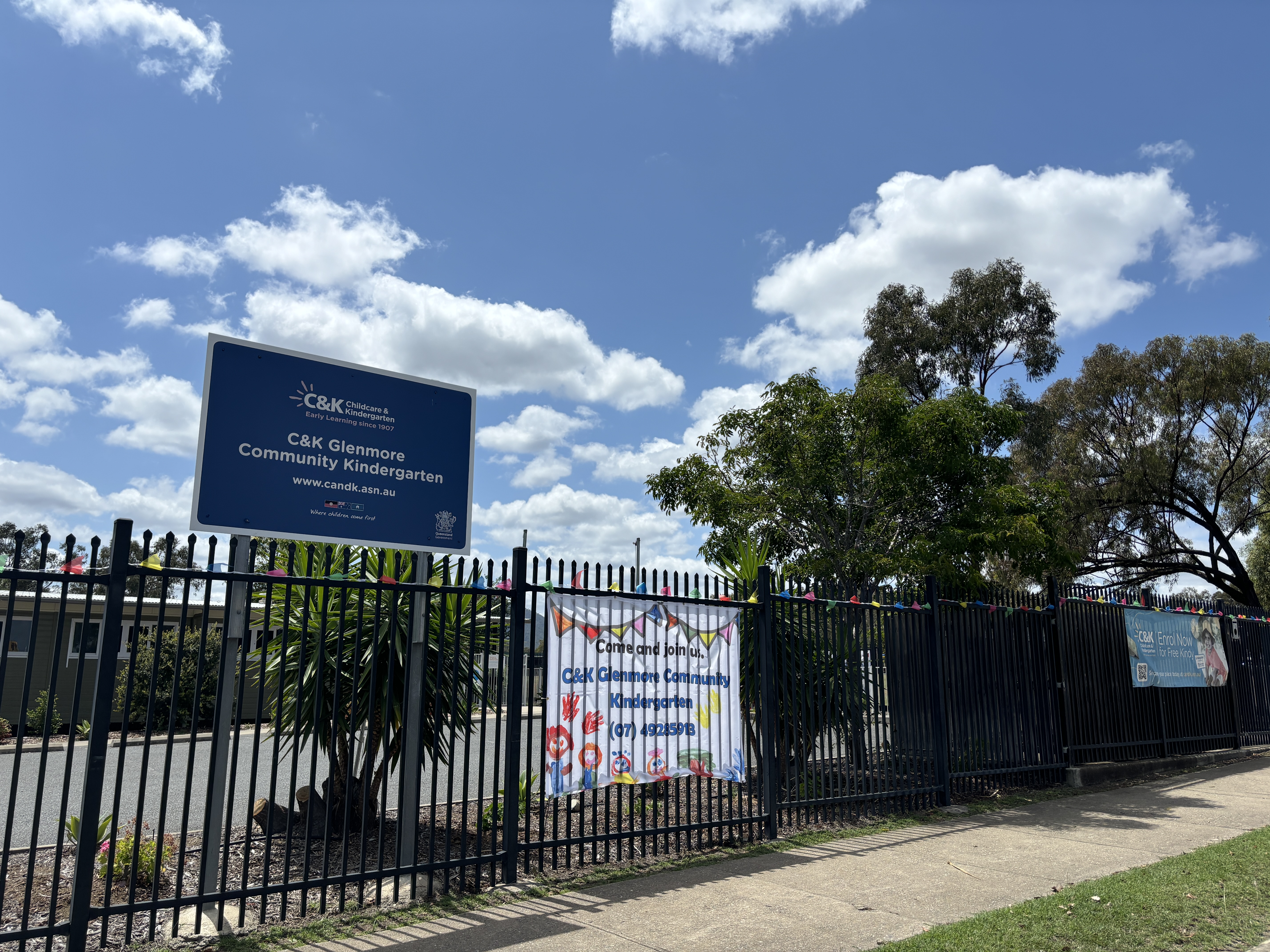 C&K Glenmore Kindy front entrance