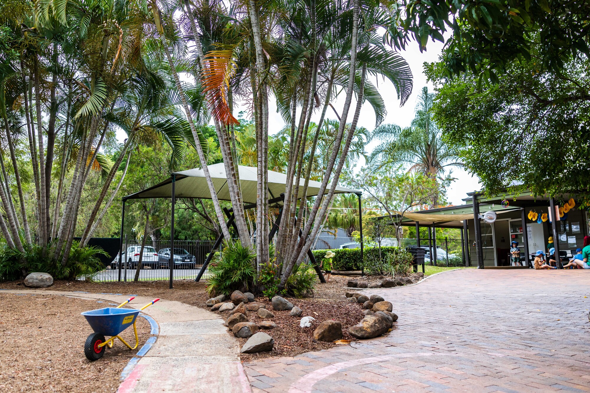 Part of the outdoor area