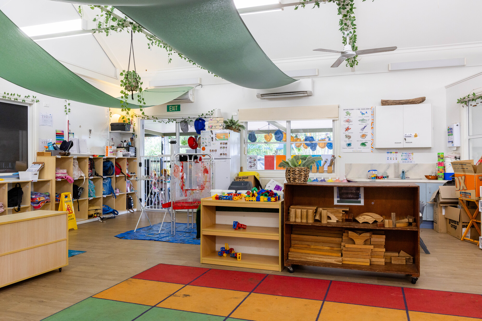 Another angle of inside the kindy