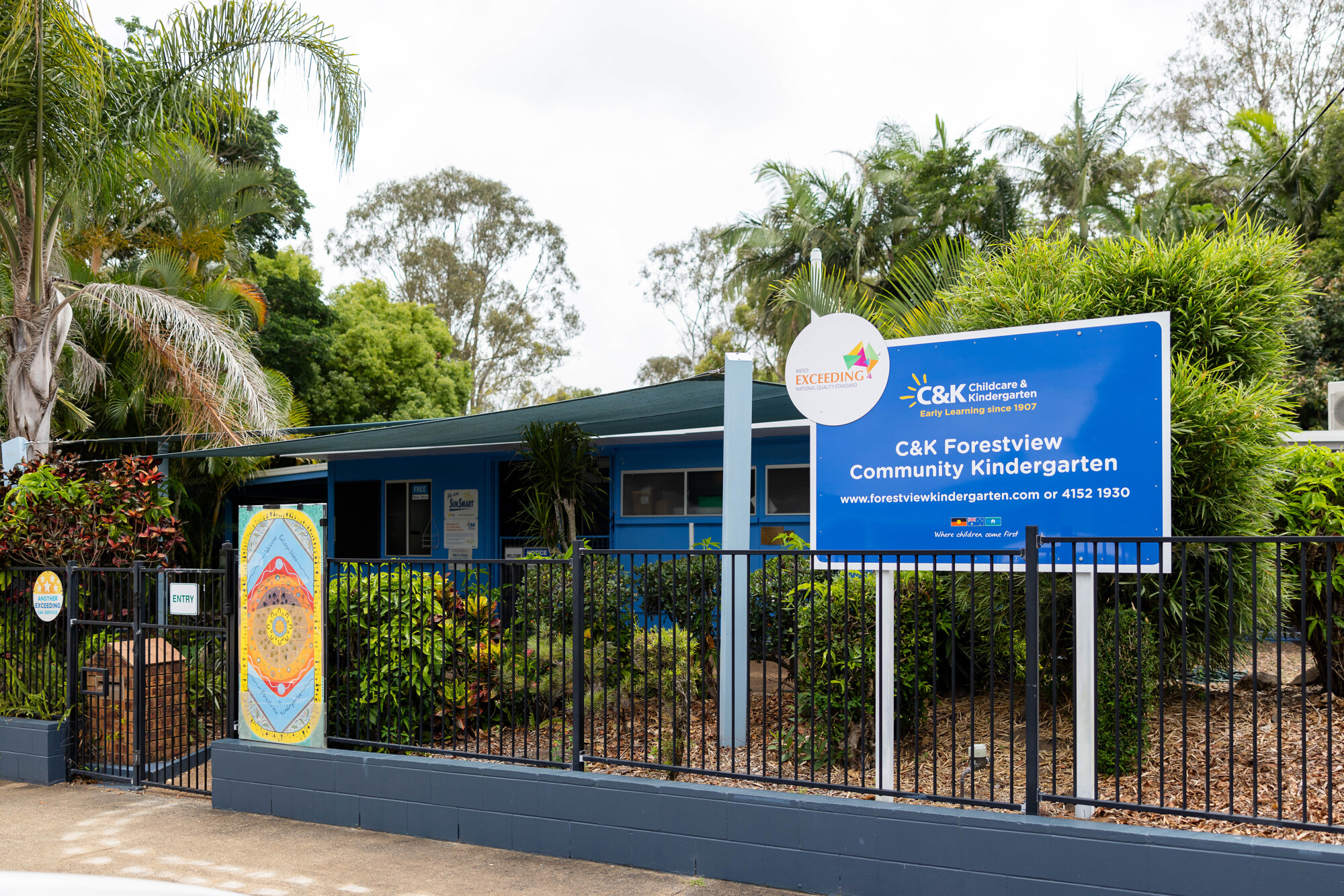 front of forestview kindy