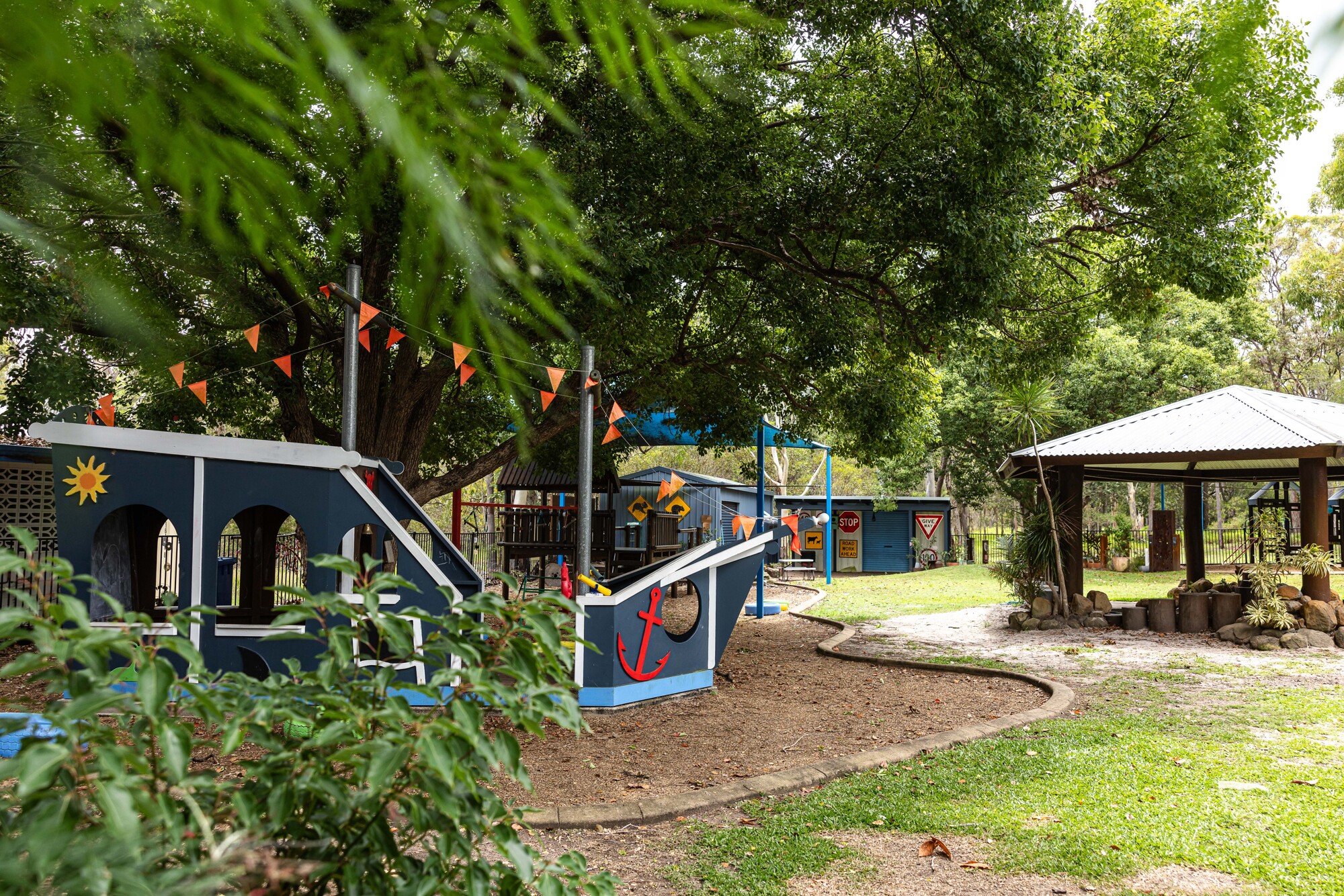 One of queenslands largest outdoor areas at a kindergarten