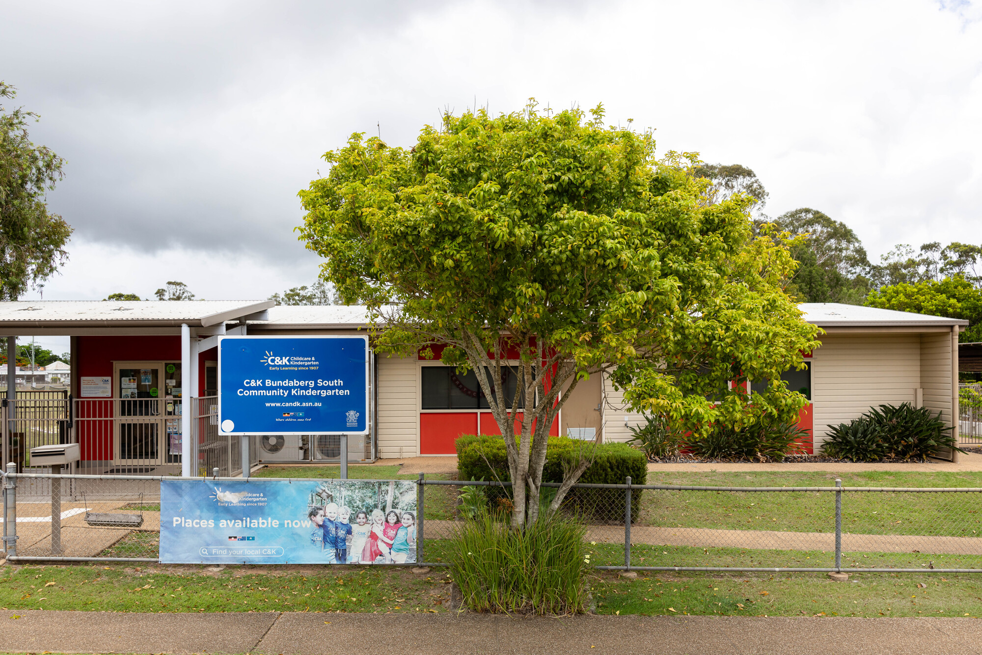 outside of bundaberg south community kindy