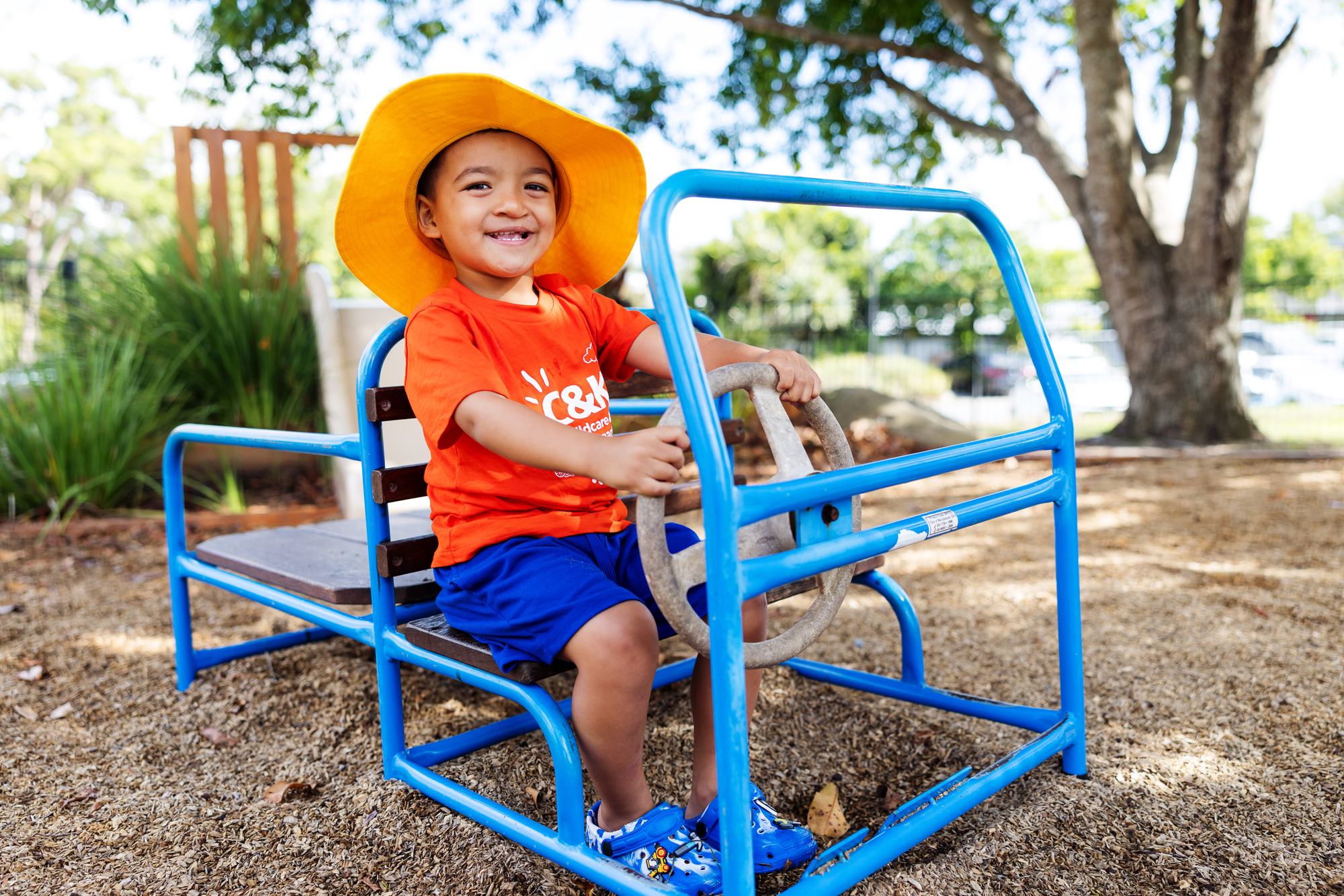 Coomera Springs - child on playground