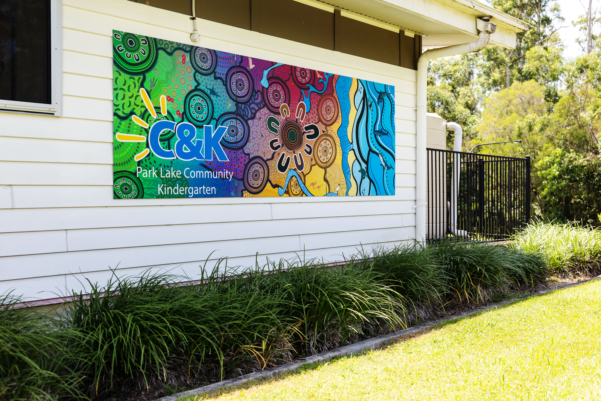 Park Lake kindy - first nations mural