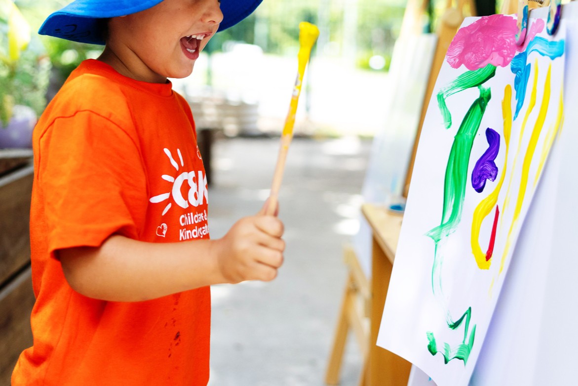 C&K Mooloolah - child painting