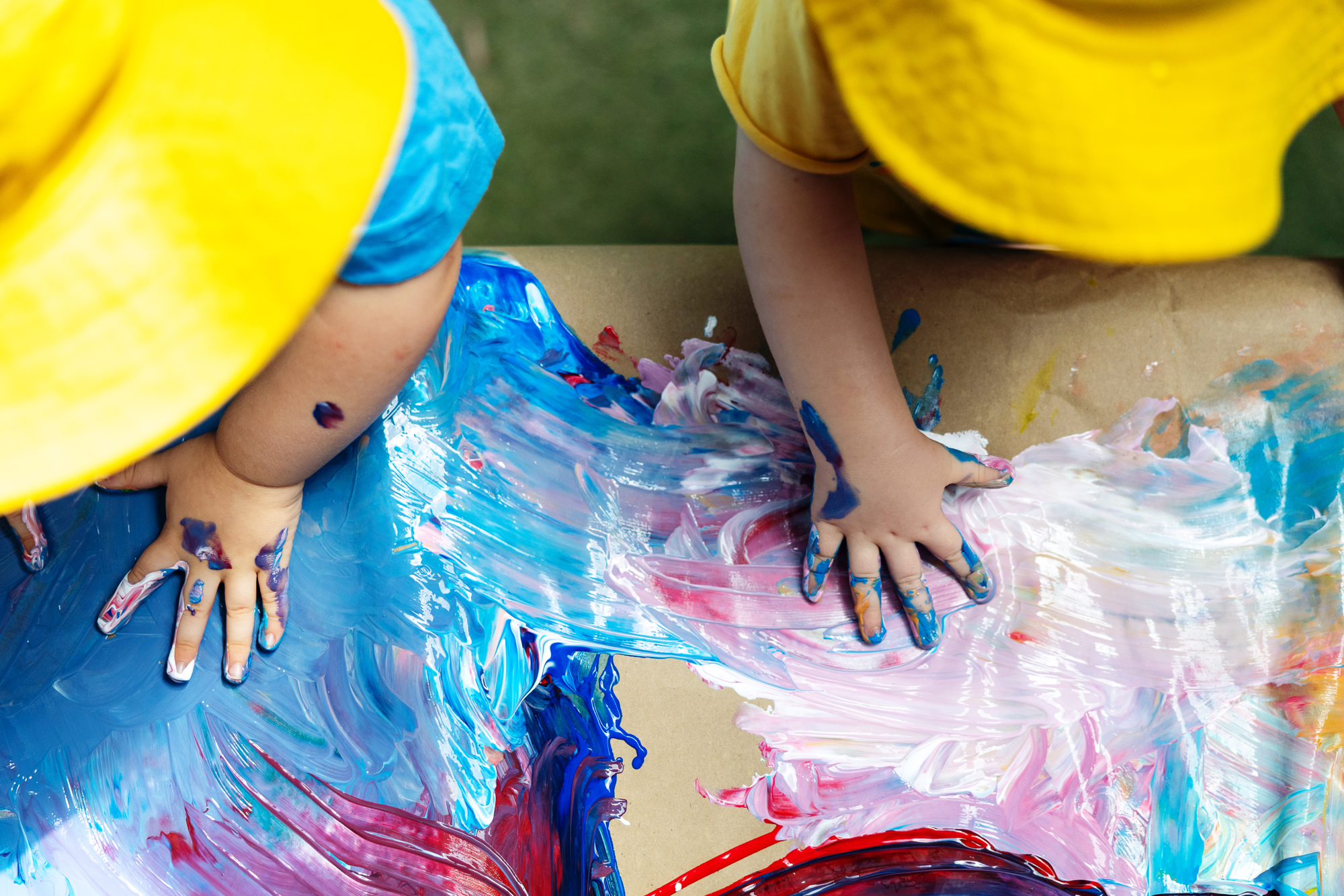 C&K Nambour - children painting