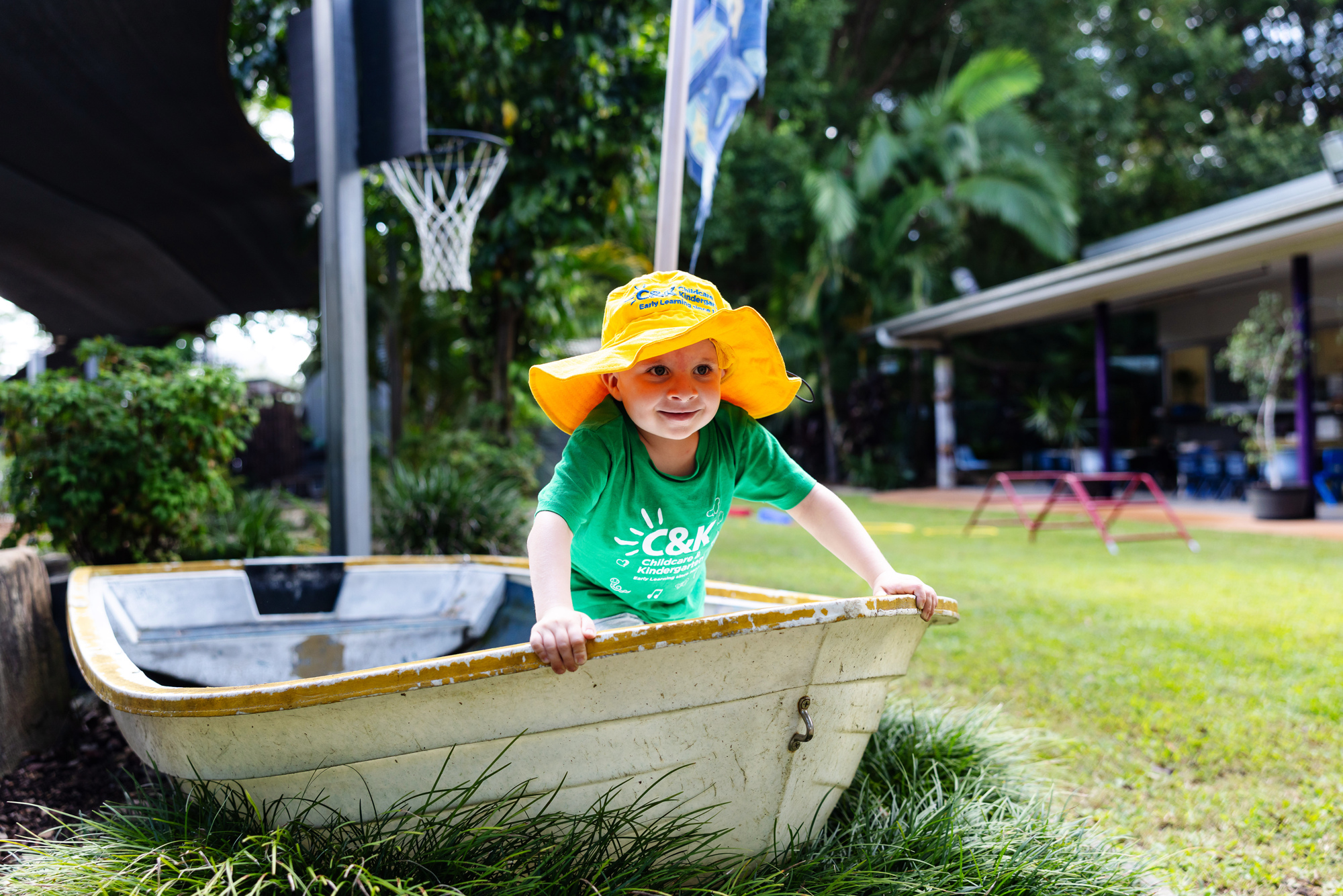 C&K Yandina - child in boat