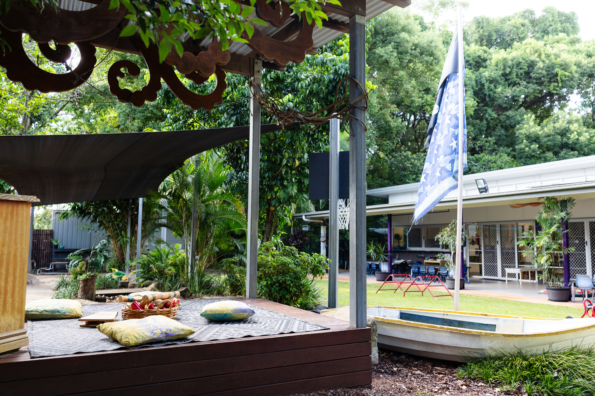 C&K Yandina - outdoor space