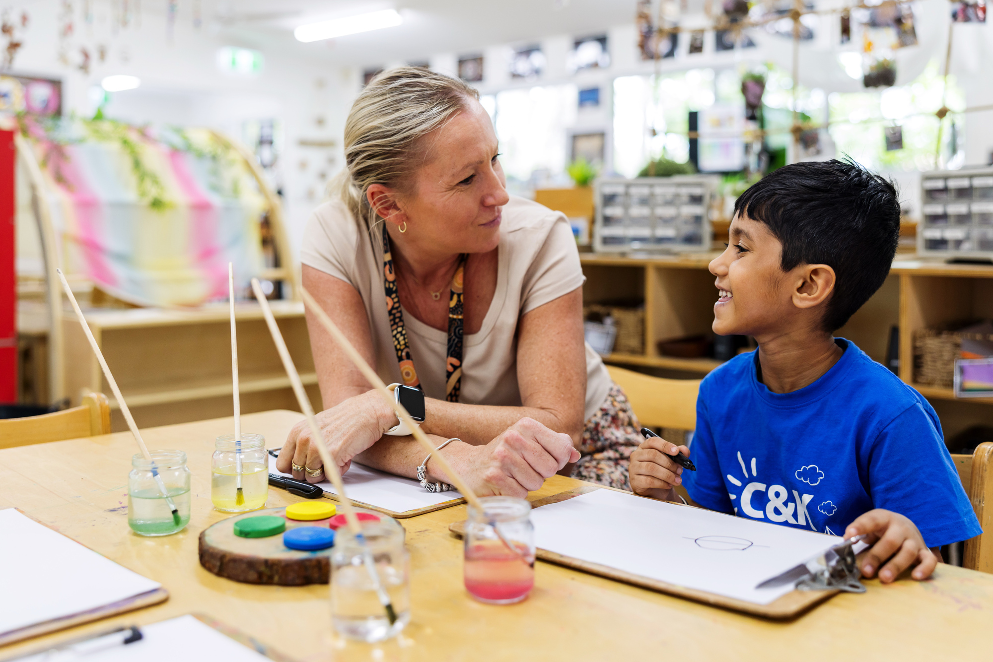 C&K Kuluin - educator and child