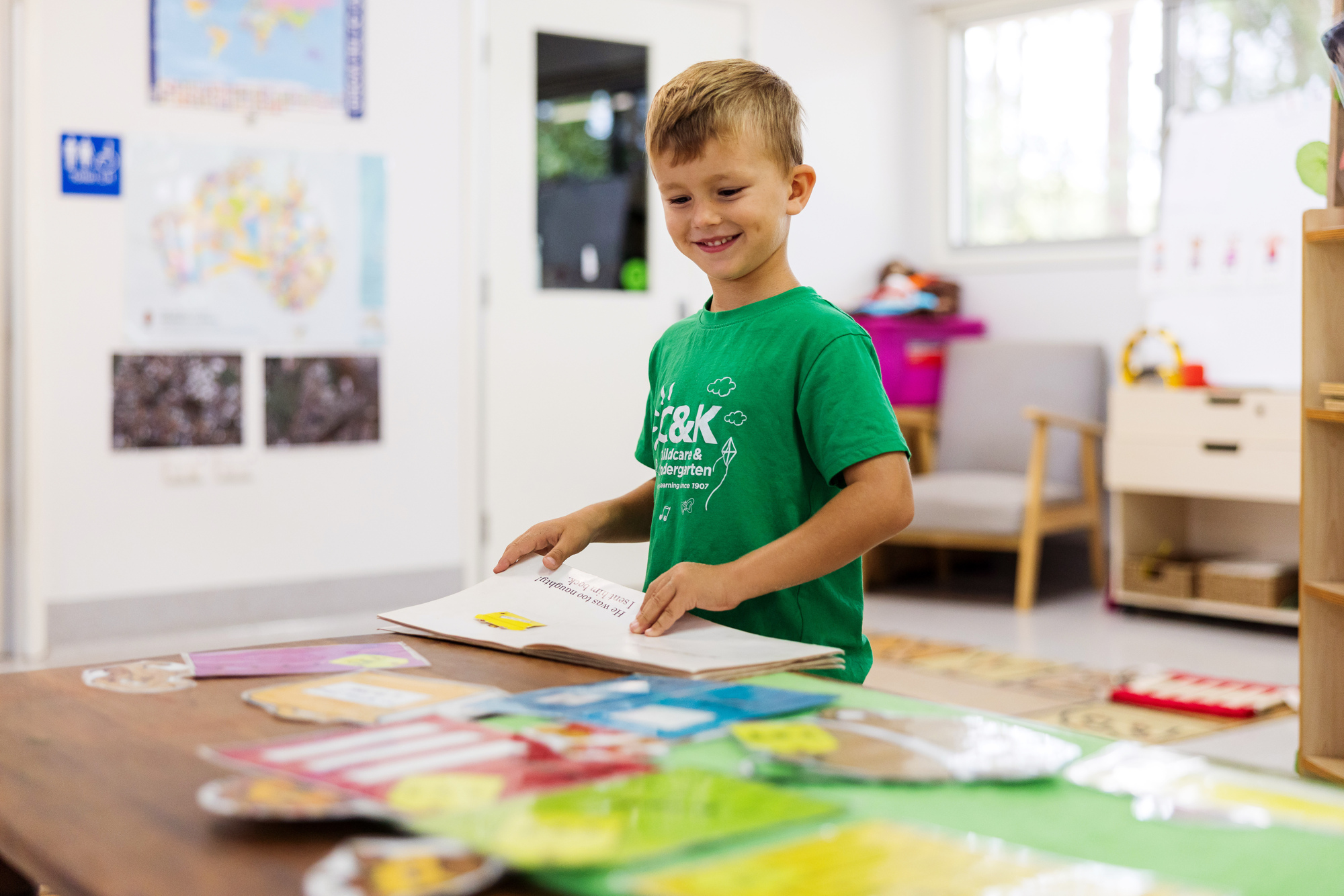 C&K Mountain Creek - child reading
