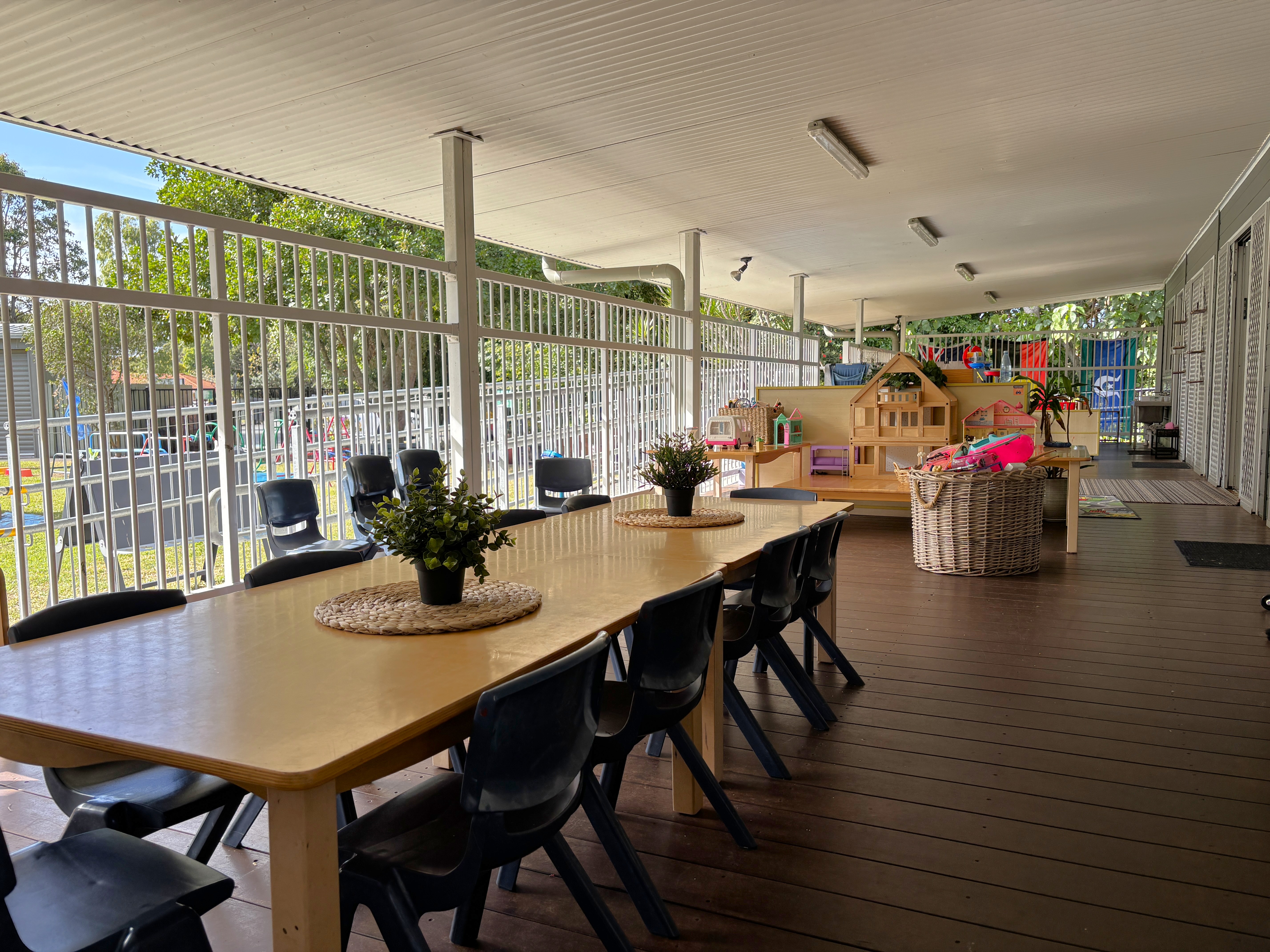 C&K Beachmere - undercover veranda