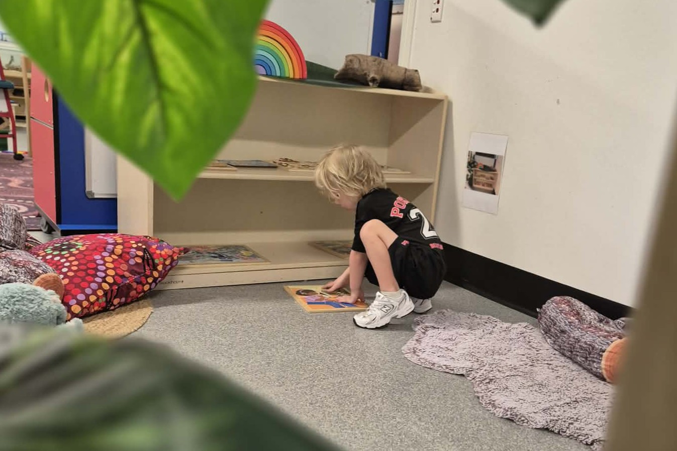 C&K Crescent Lagoon - child doing a puzzle