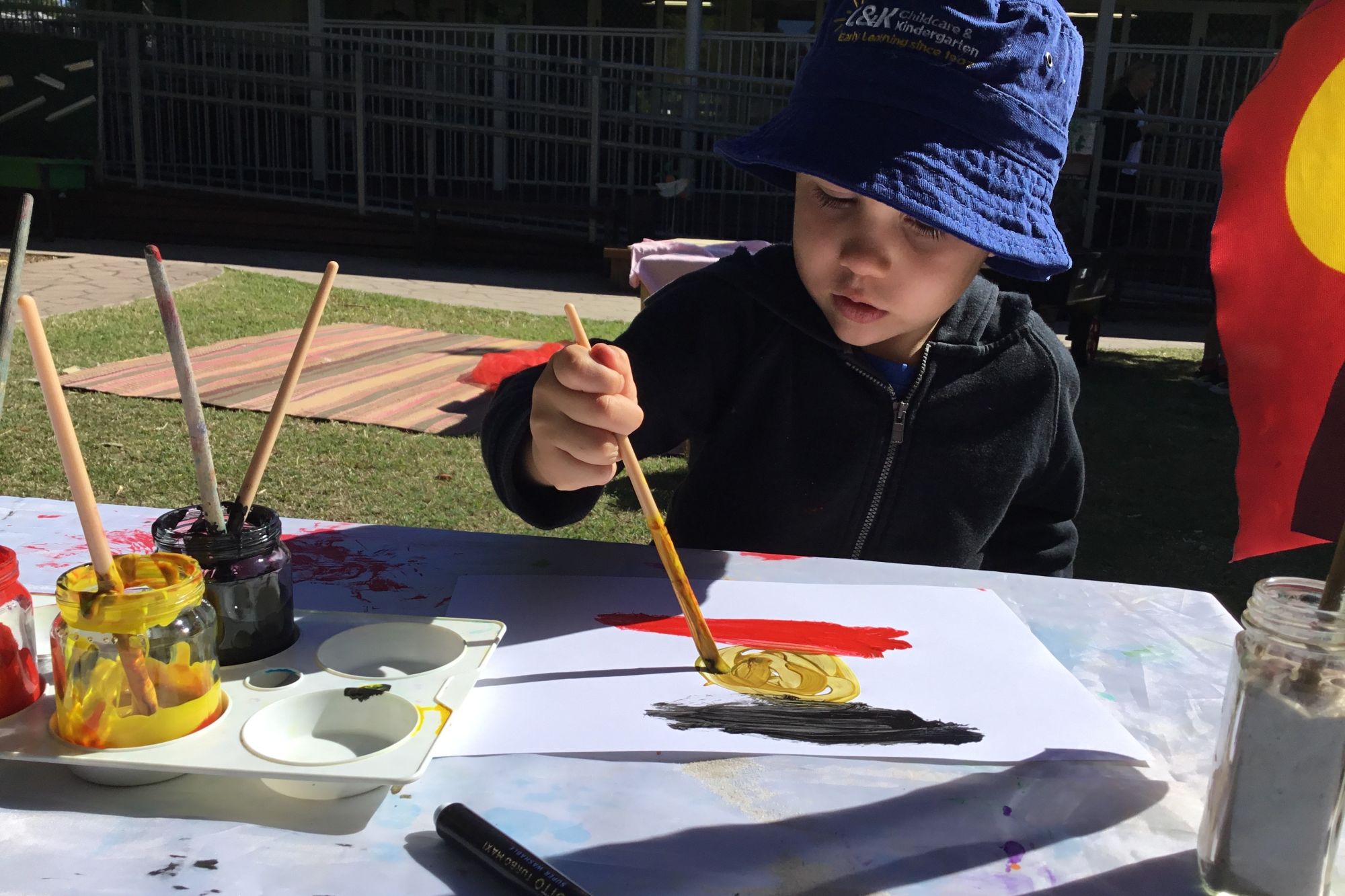 C&K Elanora - child painting