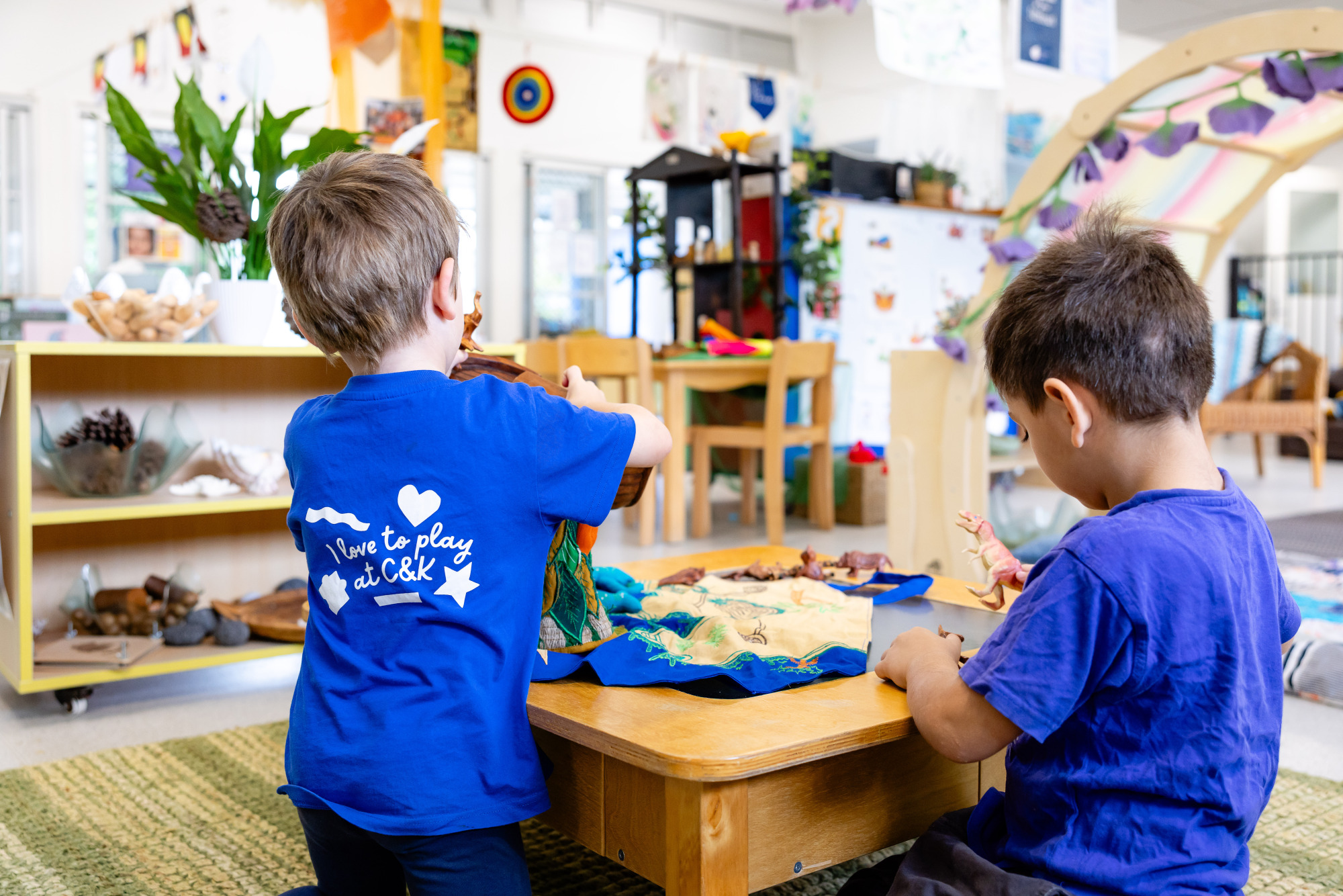 C&K Banksia Beach - two children playing indoors