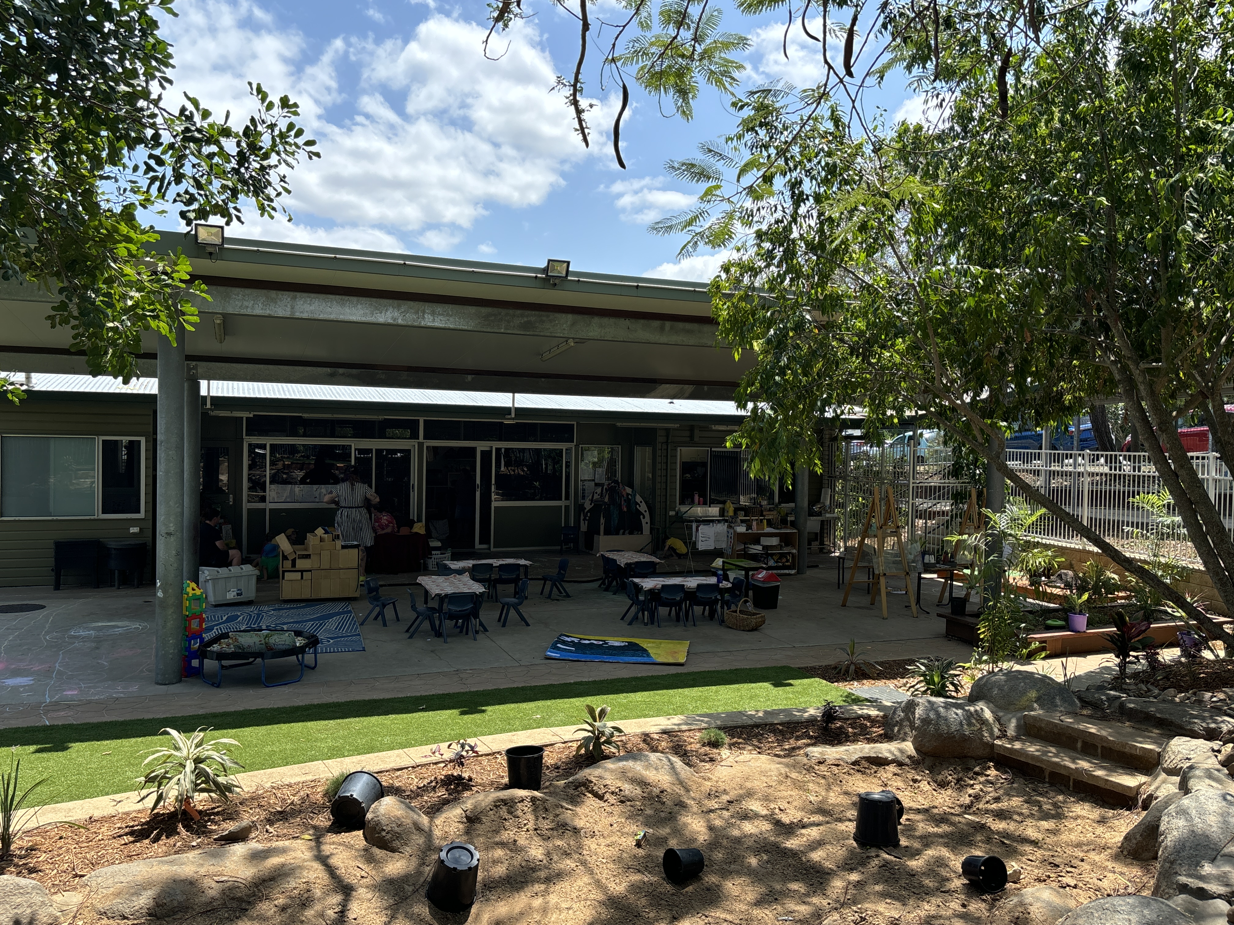 C&K Crescent Lagoon outdoor space