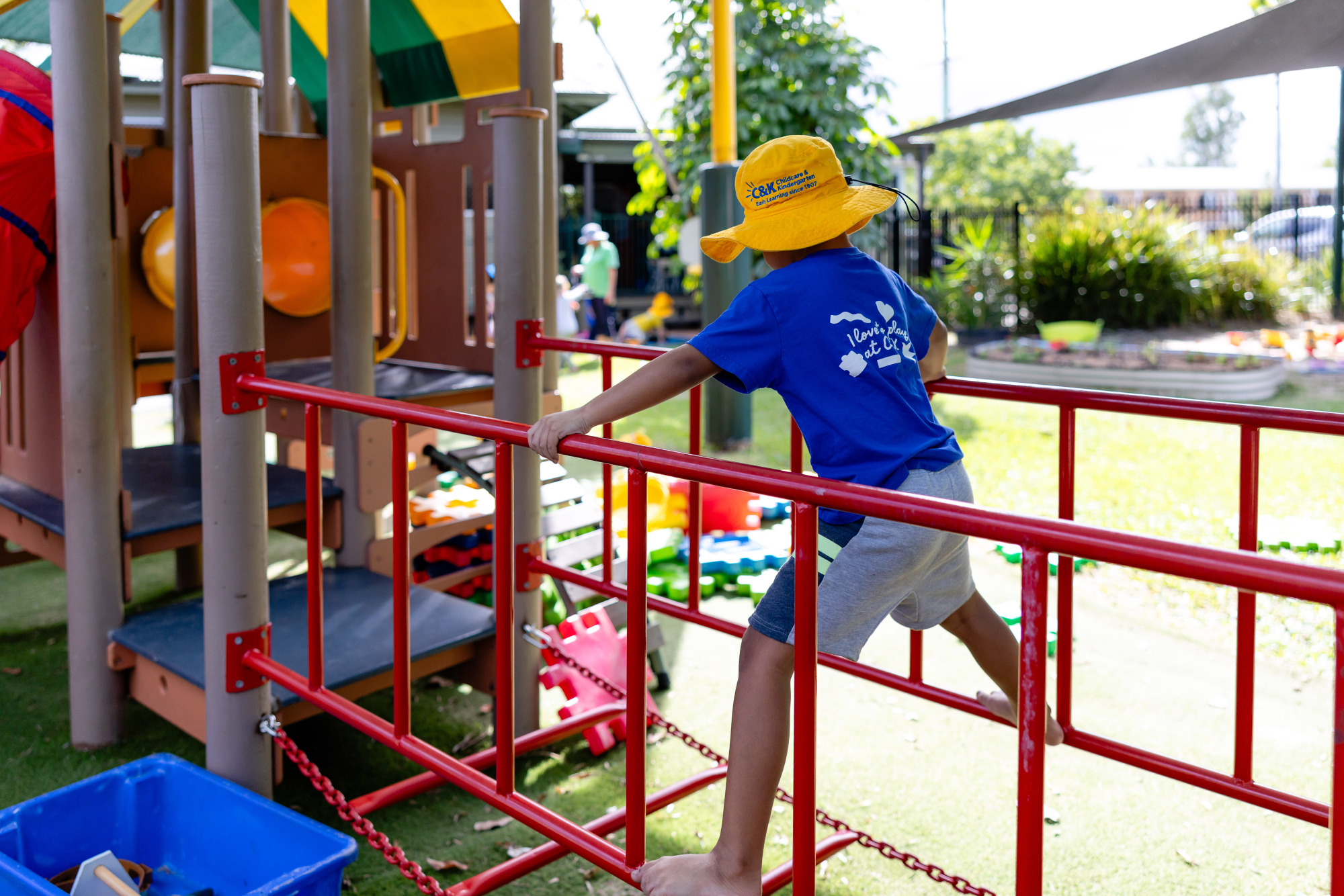 C&K Caboolture - child on the playground