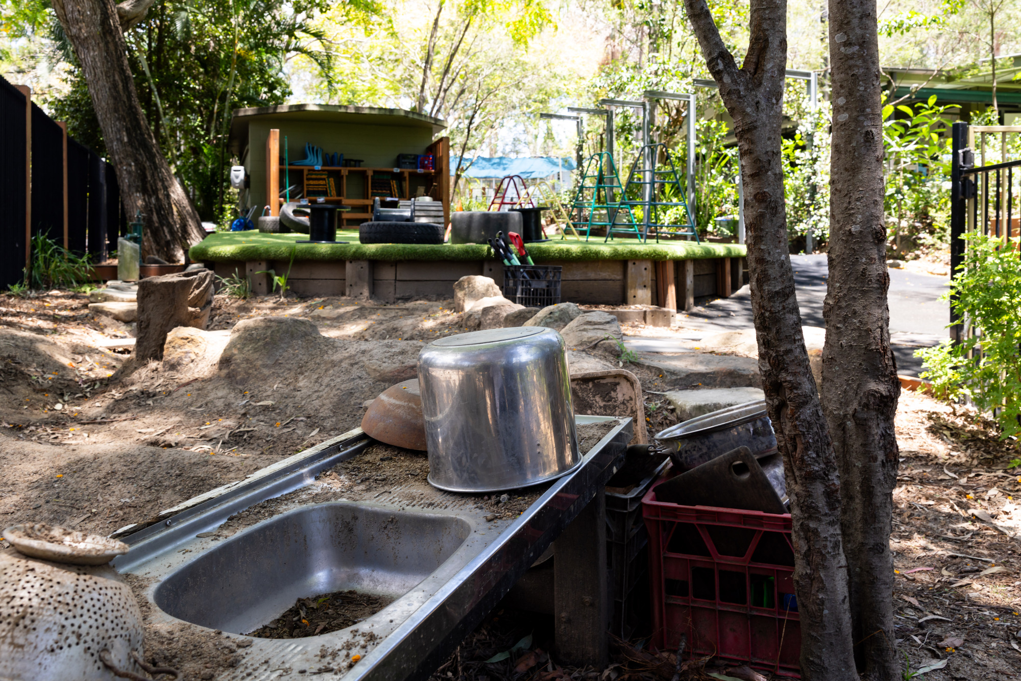 C&K Coorparoo - mud kitchen