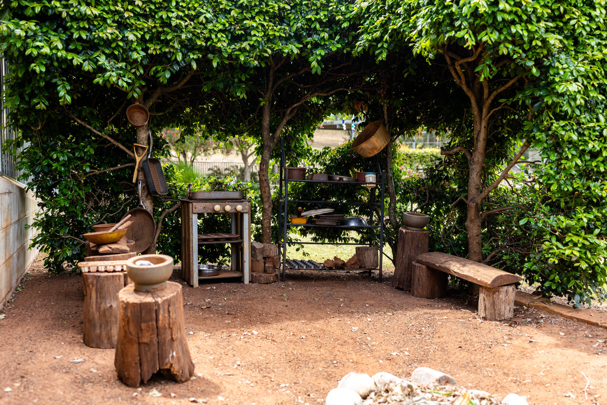 C&K Fairview Heights - outdoor mud kitchen