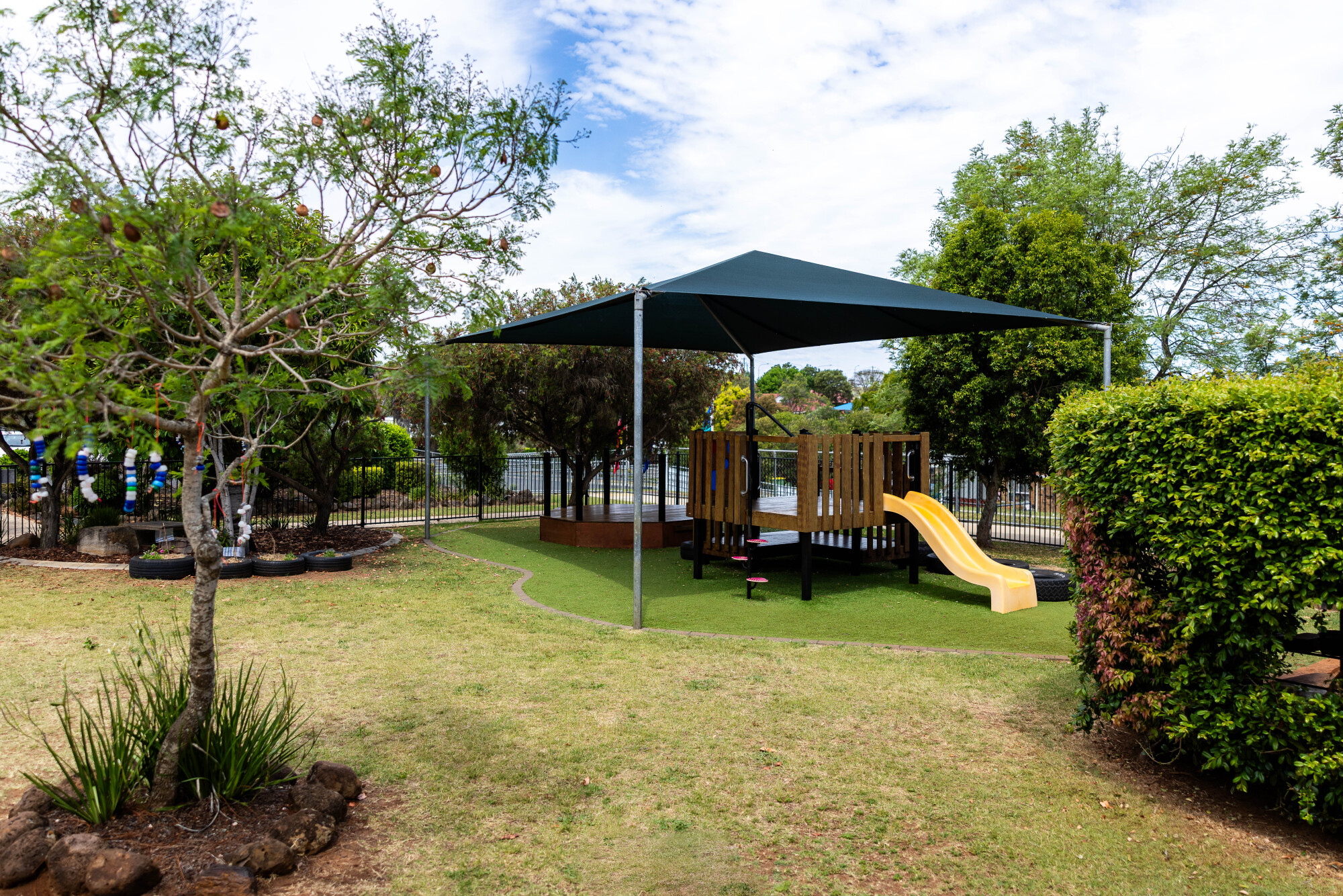 C&K Fairview Heights - outdoor space with playground