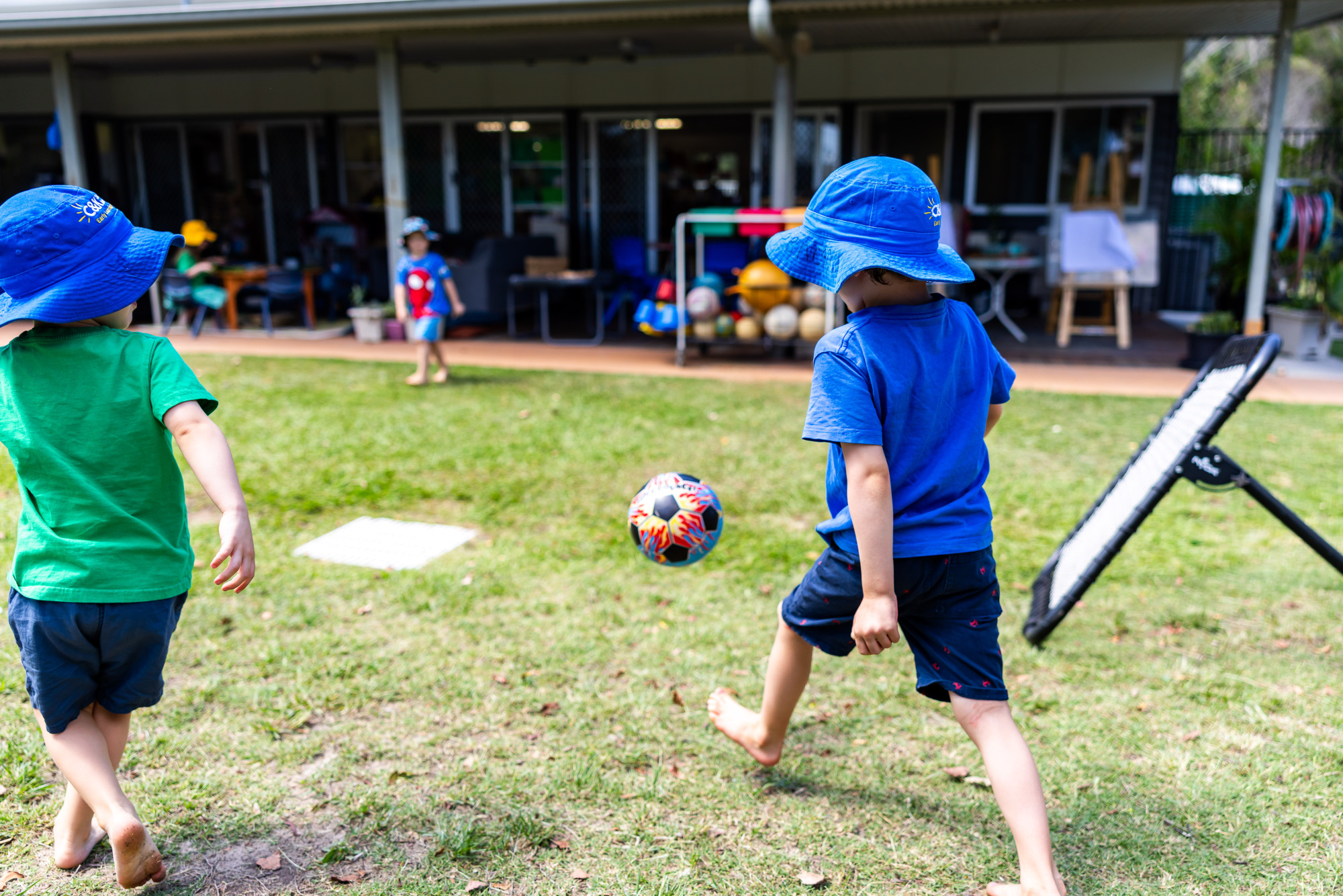 C&K Gumdale - a group of boys kicking a soccer ball