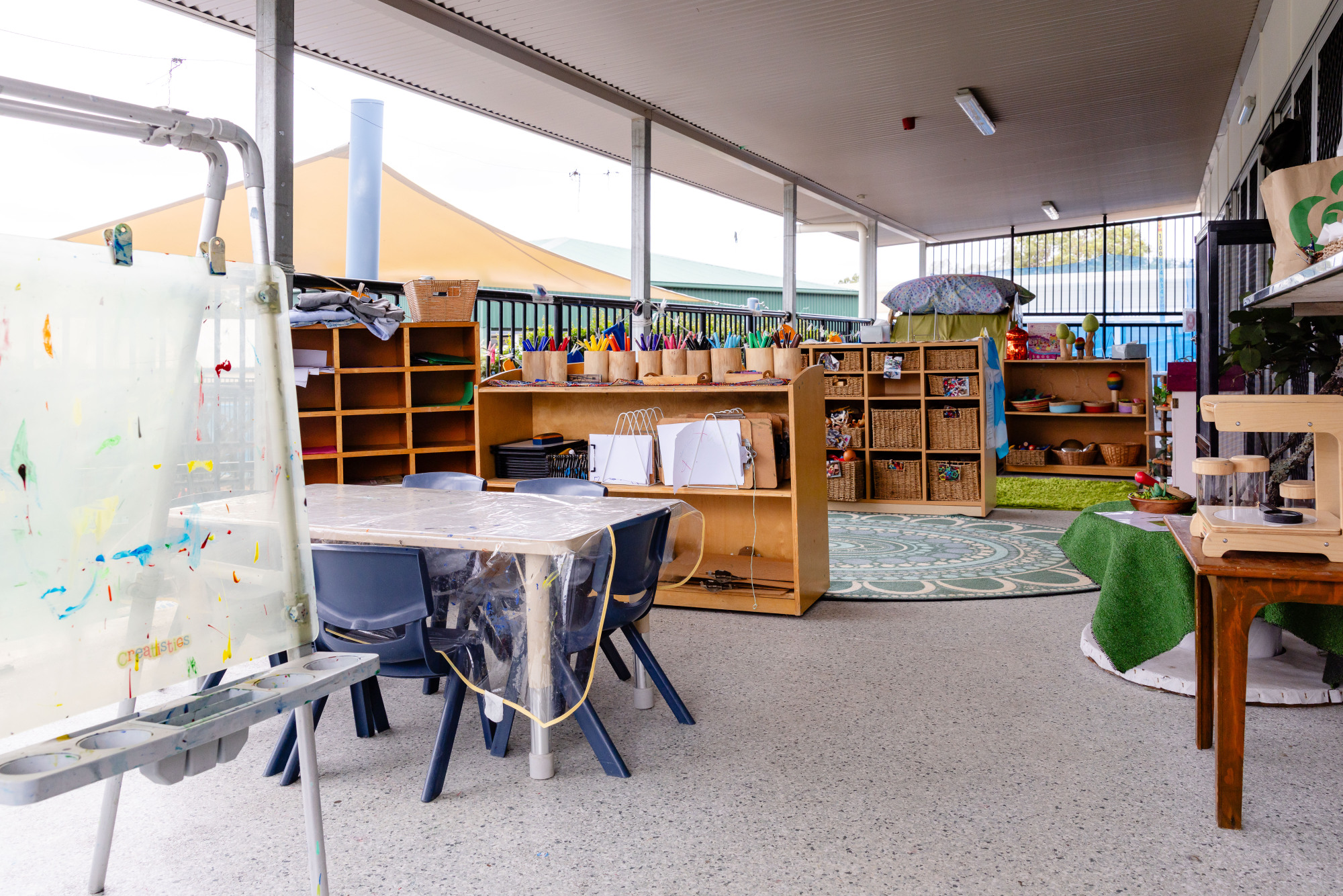 C&K Hatton Vale - outdoor undercover veranda area