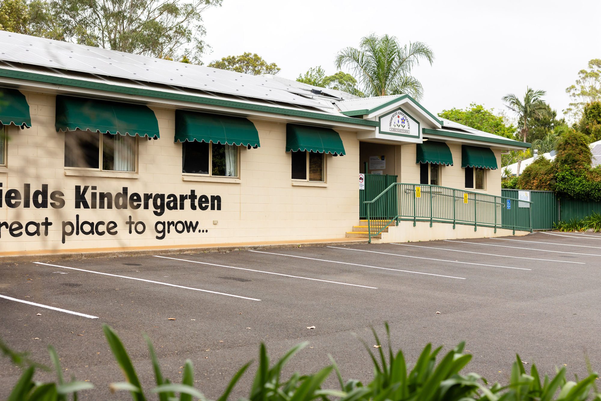 Highfields & District Kindergarten - front of centre
