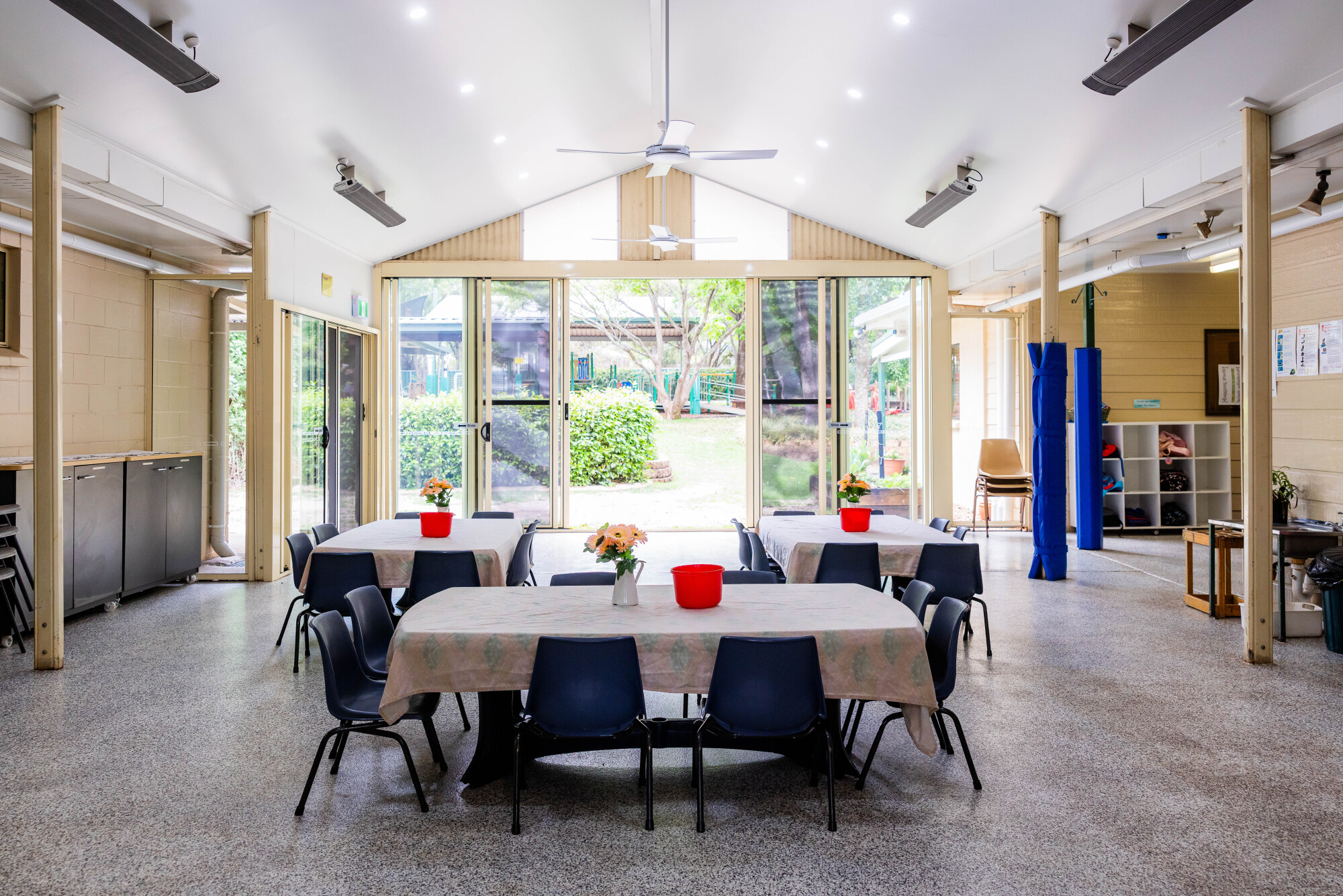 Highfields & District Kindergarten - indoor dining area
