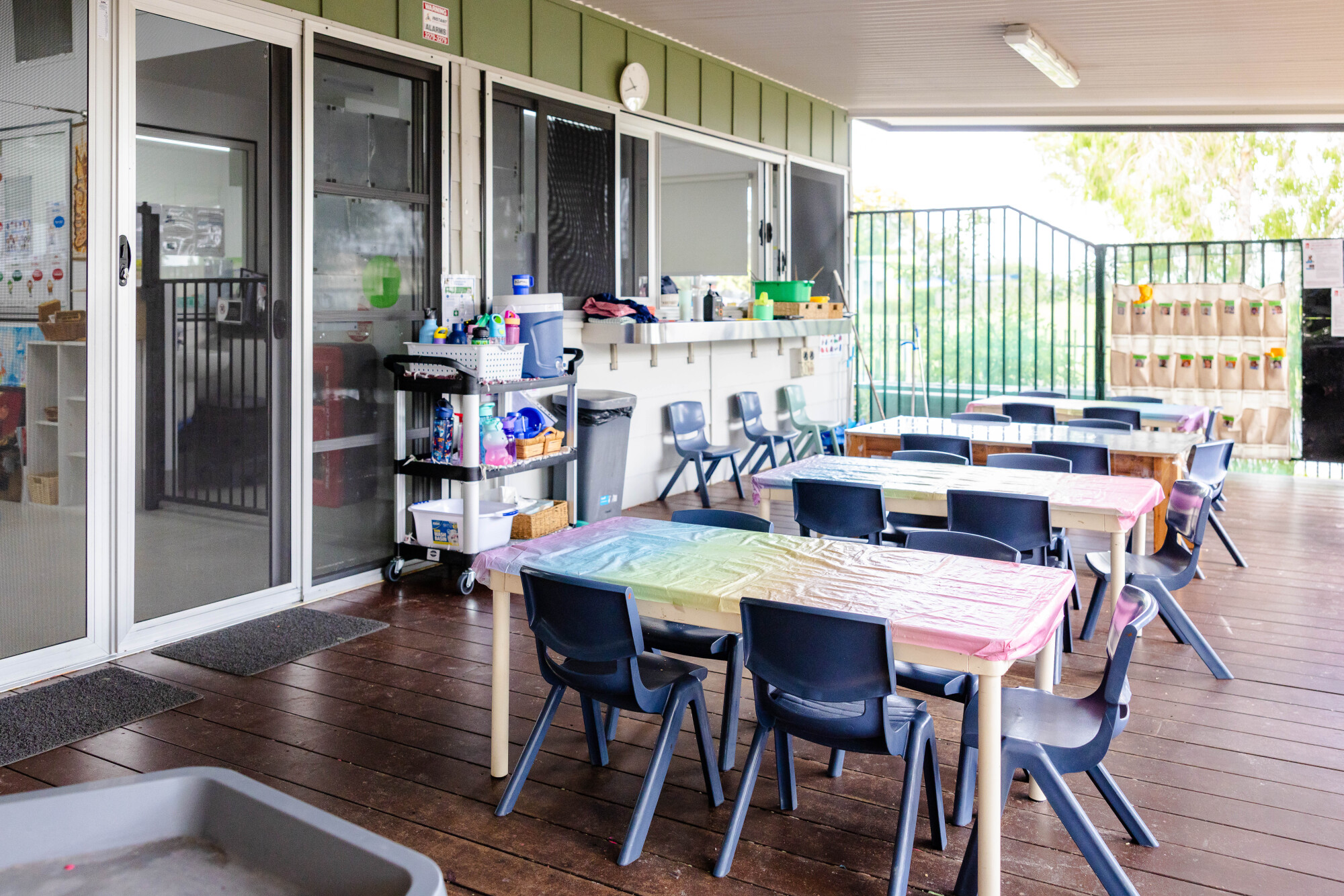 C&K Kruger - eating area on outdoor veranda