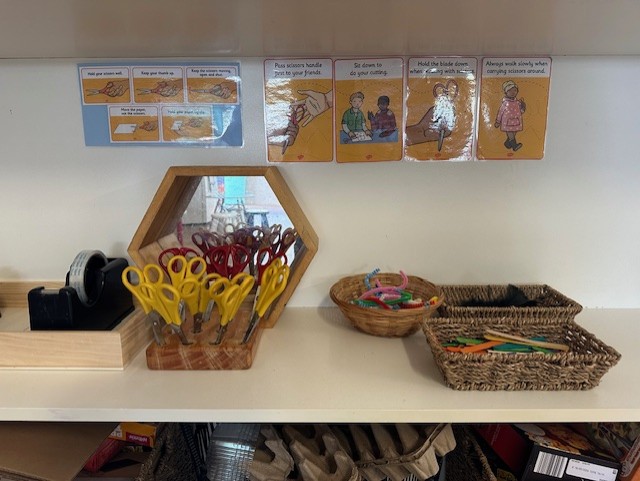 Maclagan Windermere Kindergarten - cutting corner