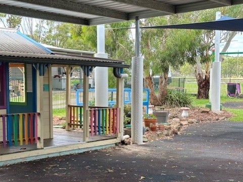 Maclagan Windermere Kindergarten - outdoor cubby