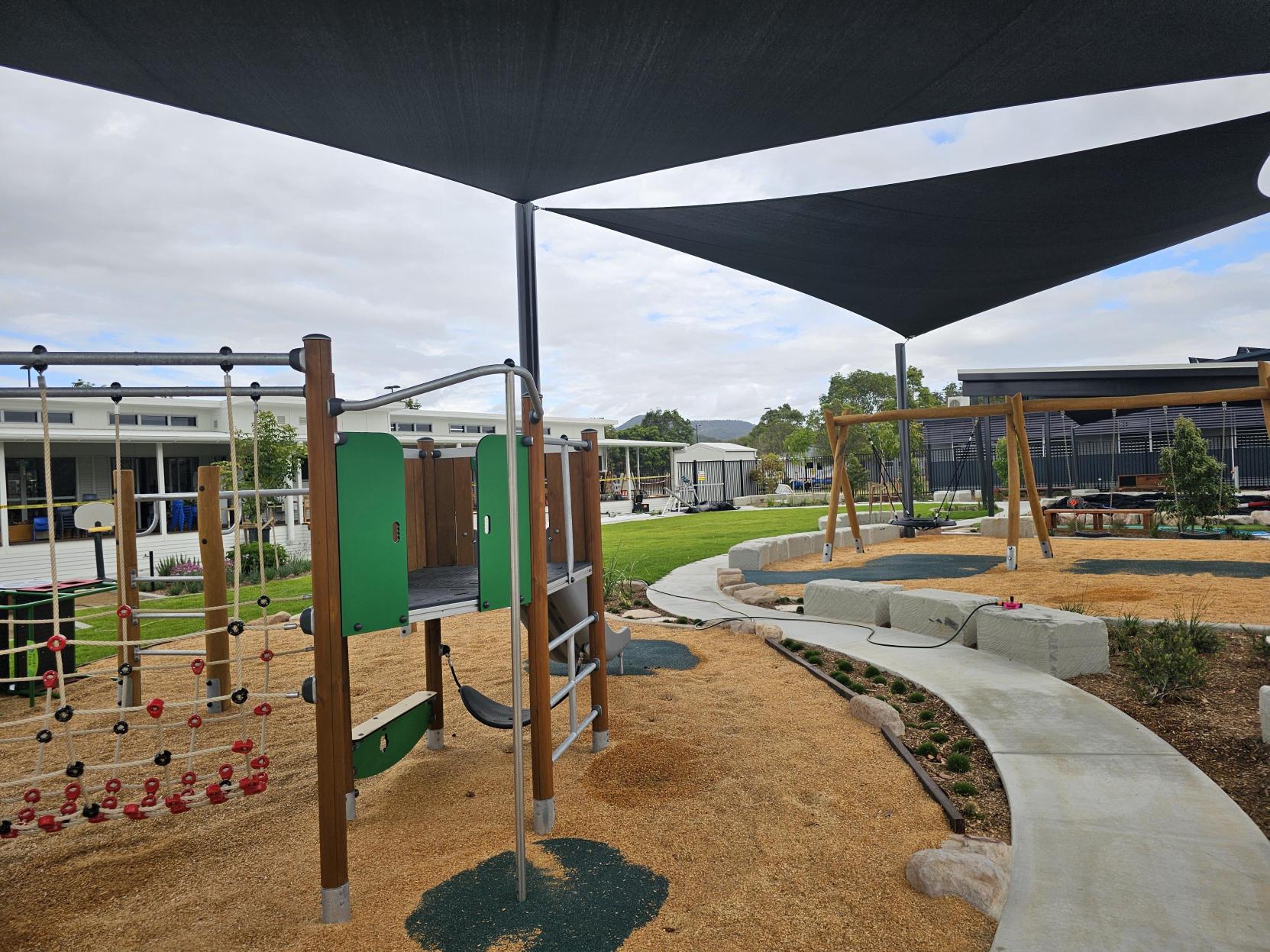 New outdoor play space