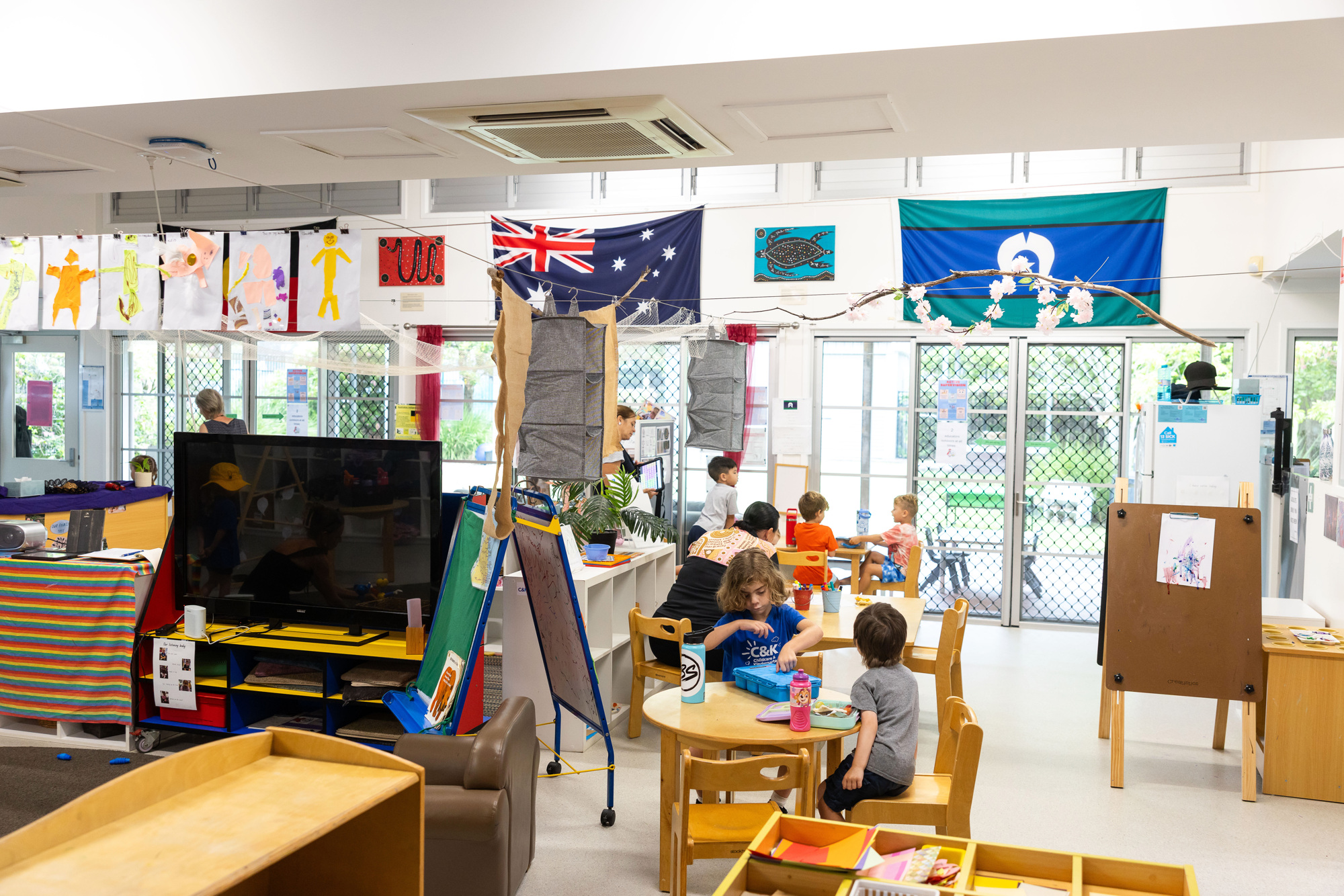 C&K Queens Beach kindy light and colourful indoor space