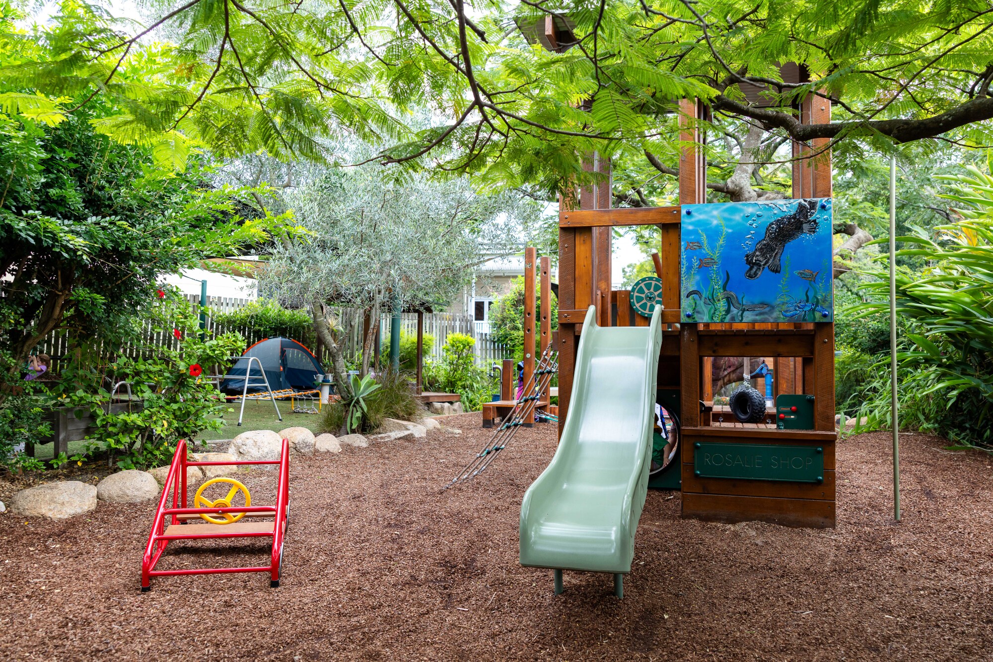 C&K Rosalie - outdoor playground area